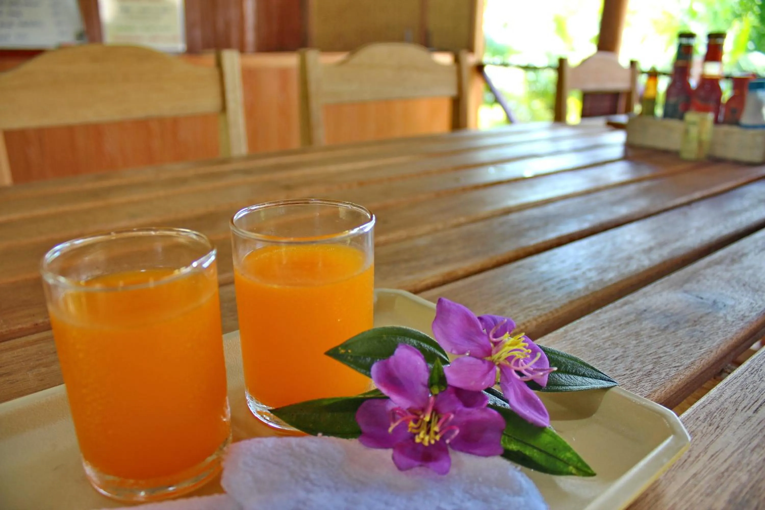 Non alcoholic drinks in YaoIsland Resort and Farm