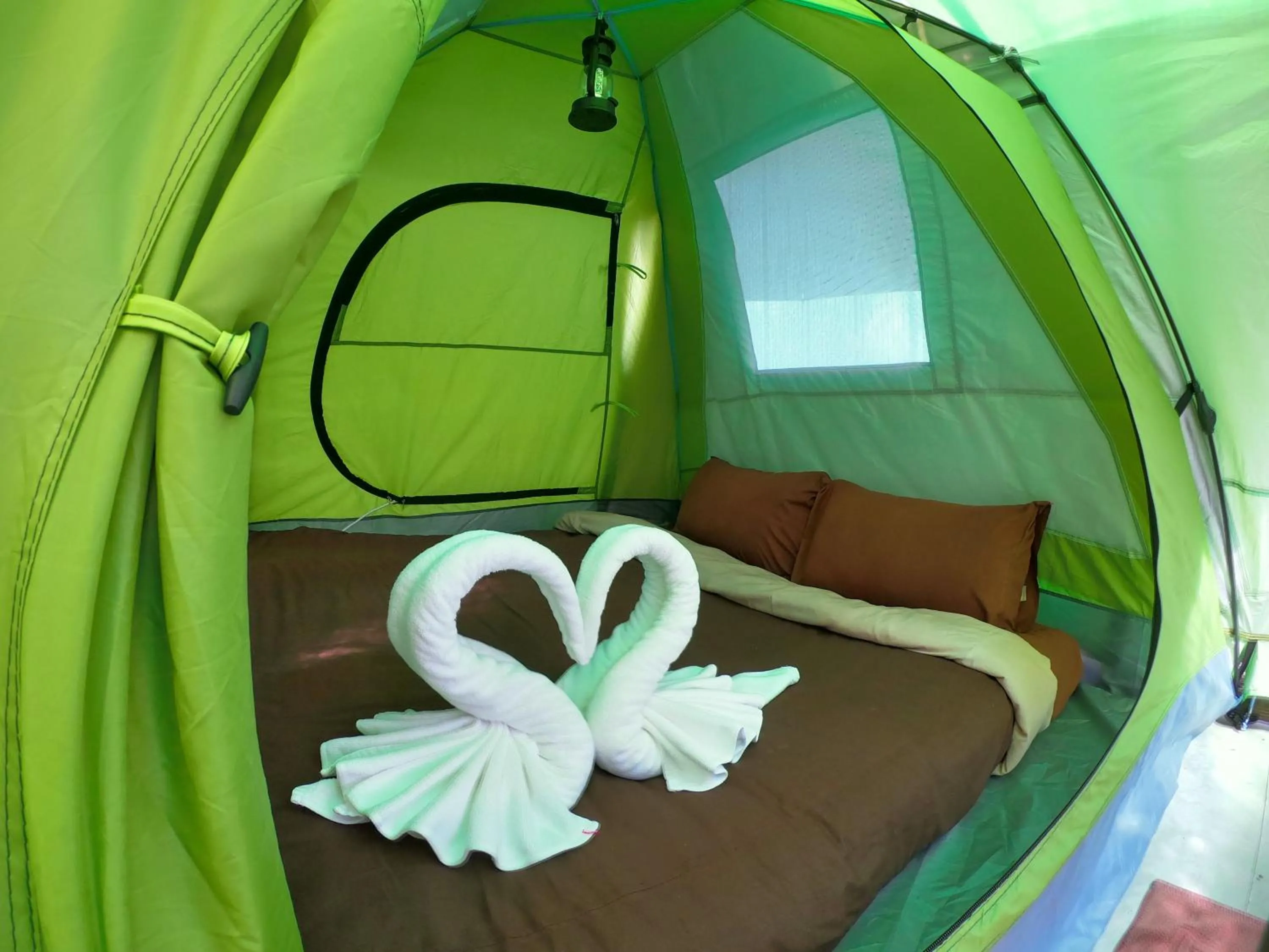 Bed in YaoIsland Resort and Farm