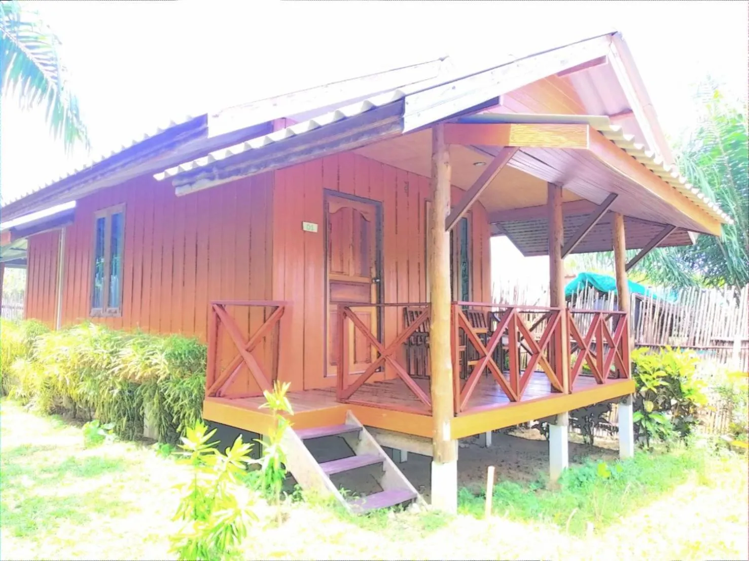 Balcony/Terrace in YaoIsland Resort and Farm