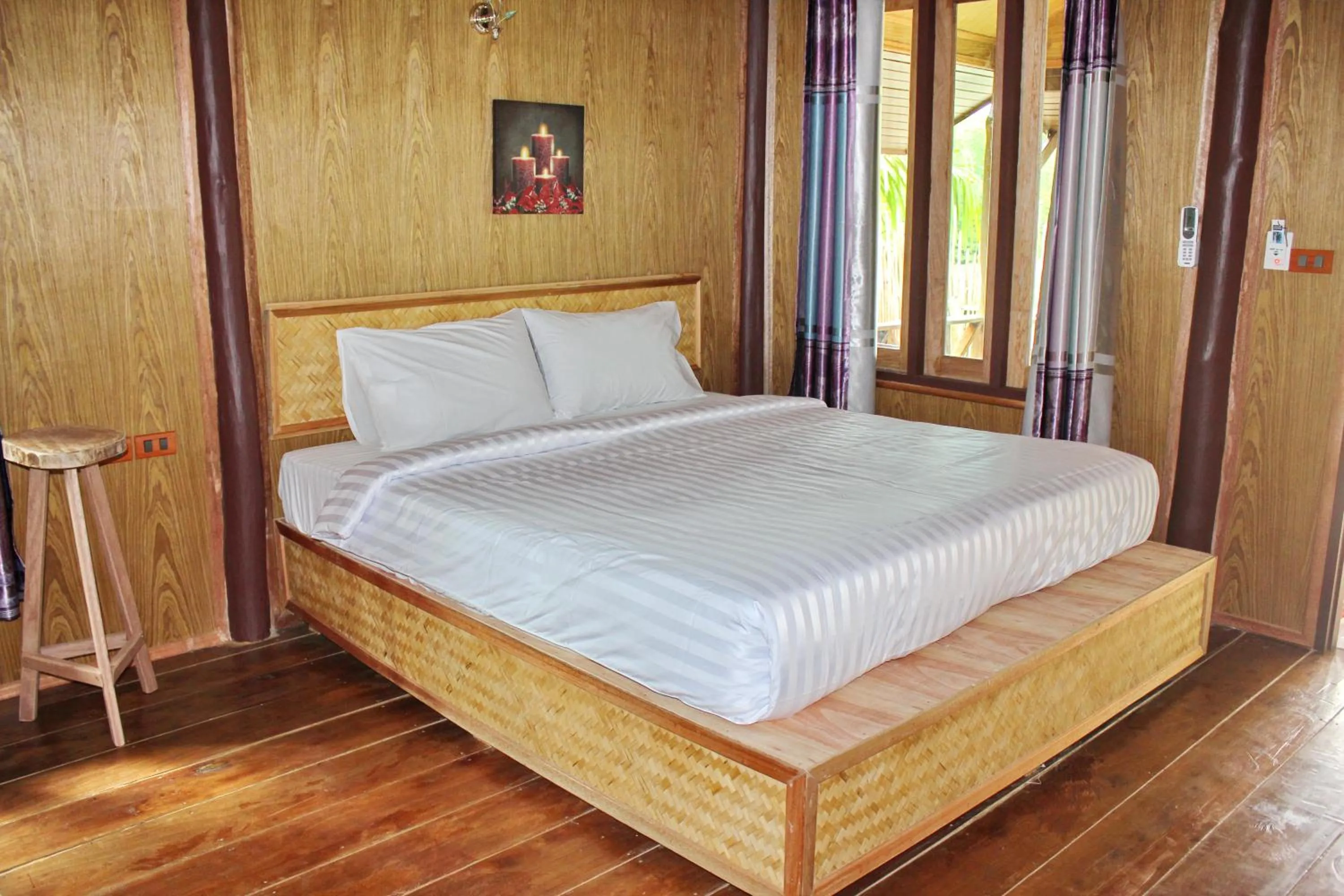 Bed in YaoIsland Resort and Farm