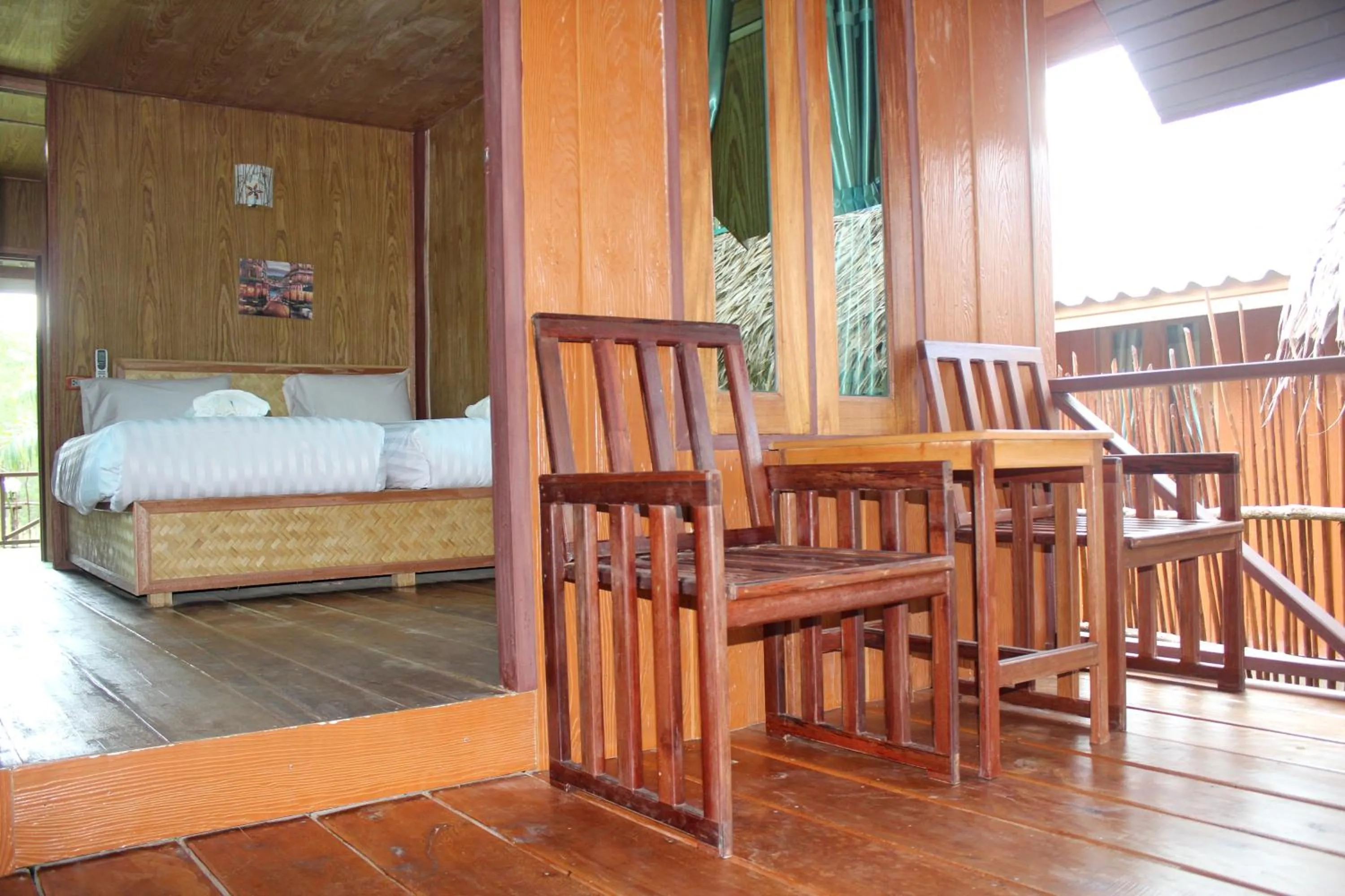 Balcony/Terrace, Bed in YaoIsland Resort and Farm