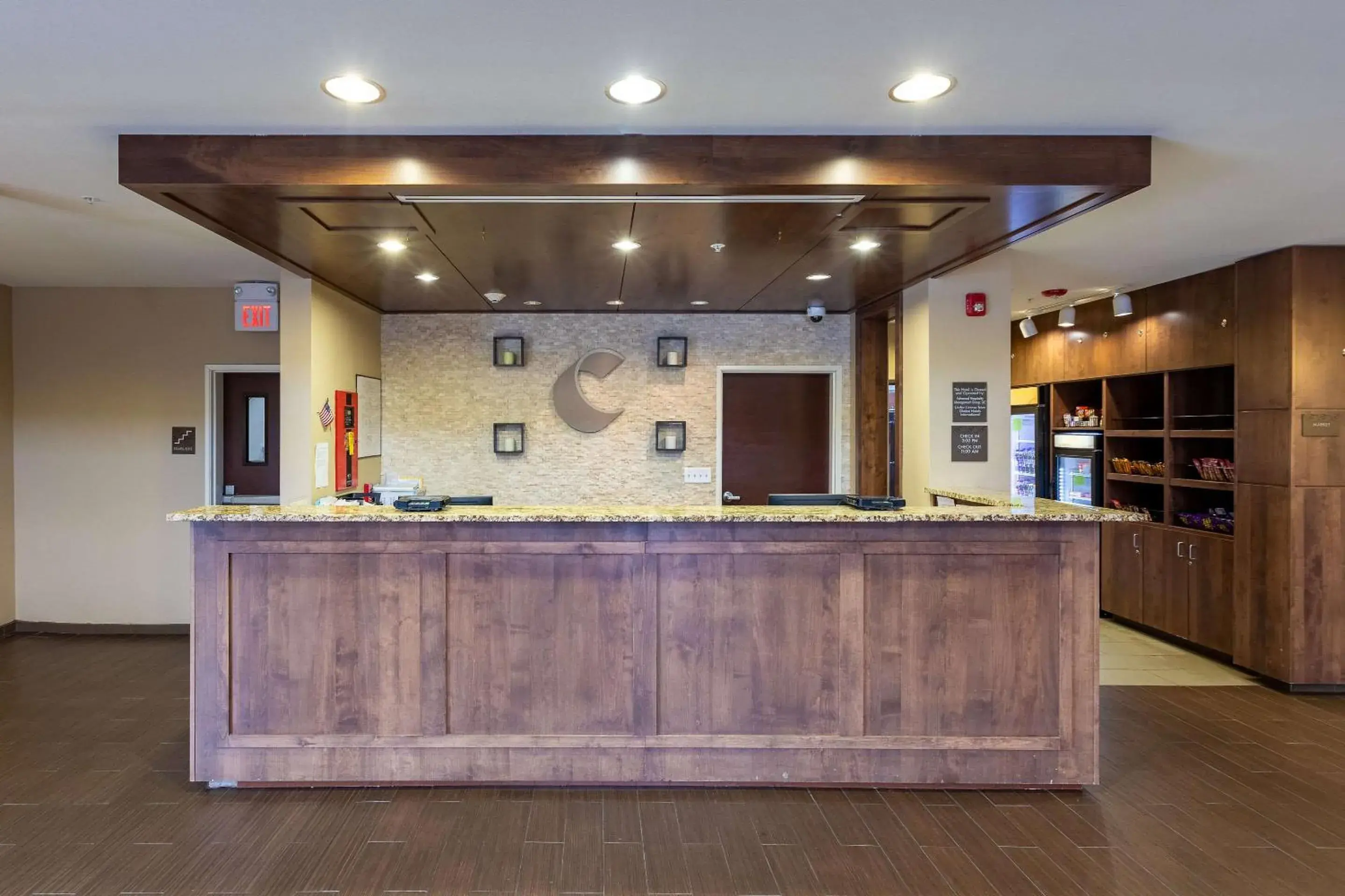 Lobby or reception in Comfort Suites Denver near Anschutz Medical Campus Lobby or reception in Comfort Suites Denver near Anschutz Medical Campus