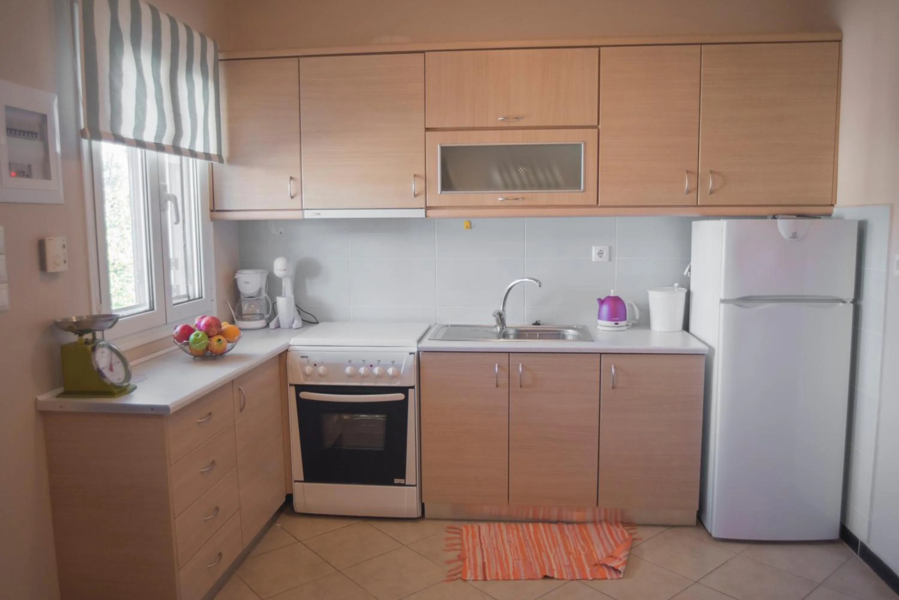 Kitchen or kitchenette in Villa Theodora