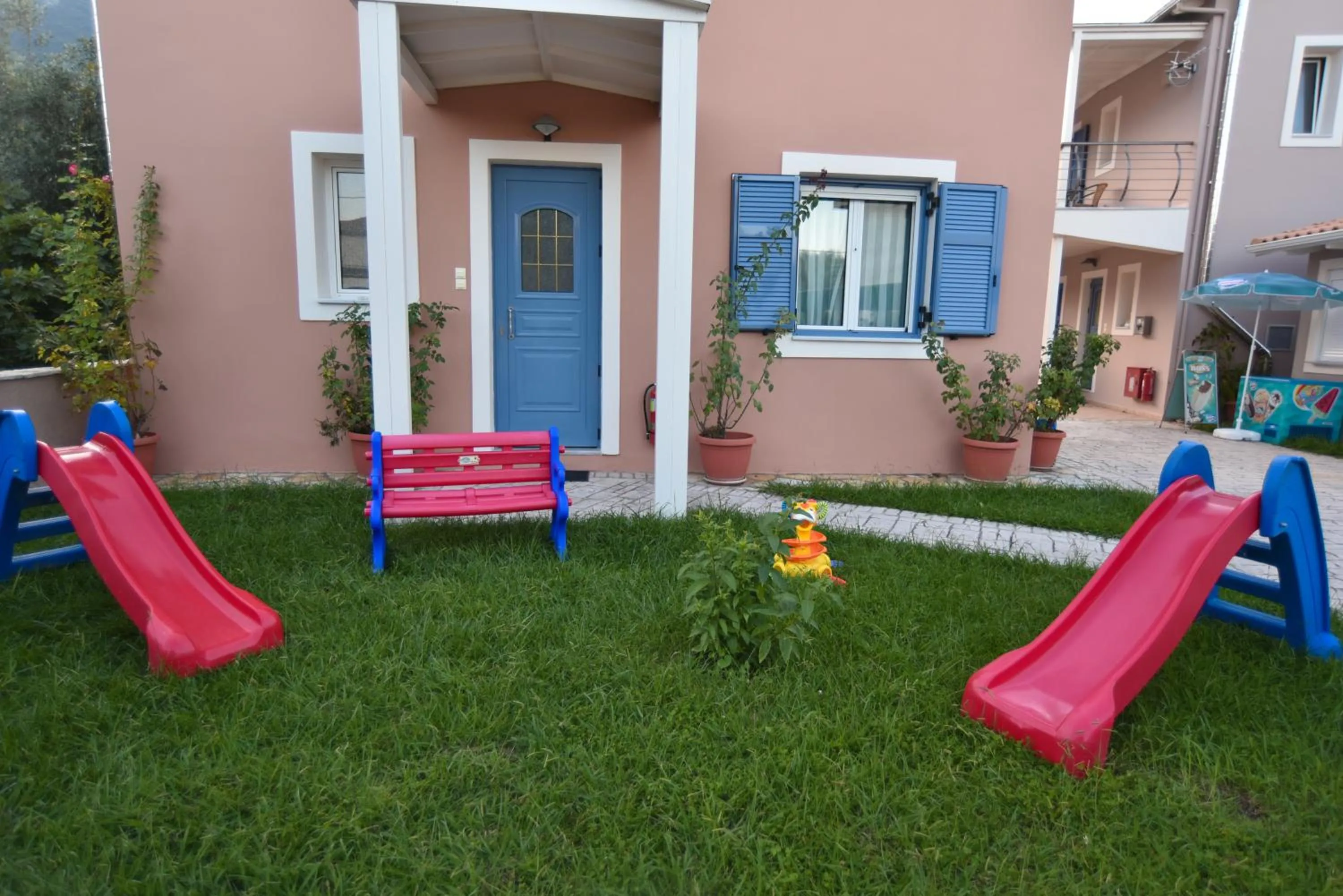 Children play ground in Villa Theodora