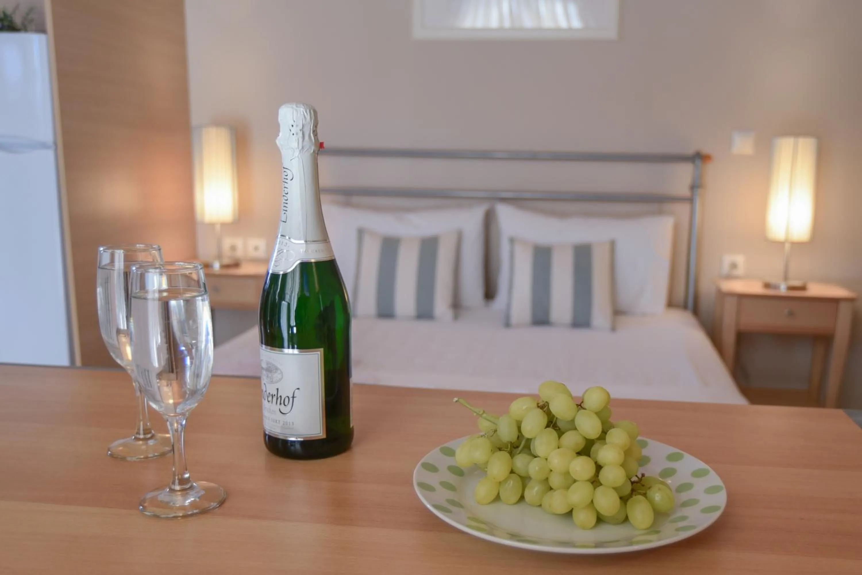 Decorative detail, Bed in Villa Theodora