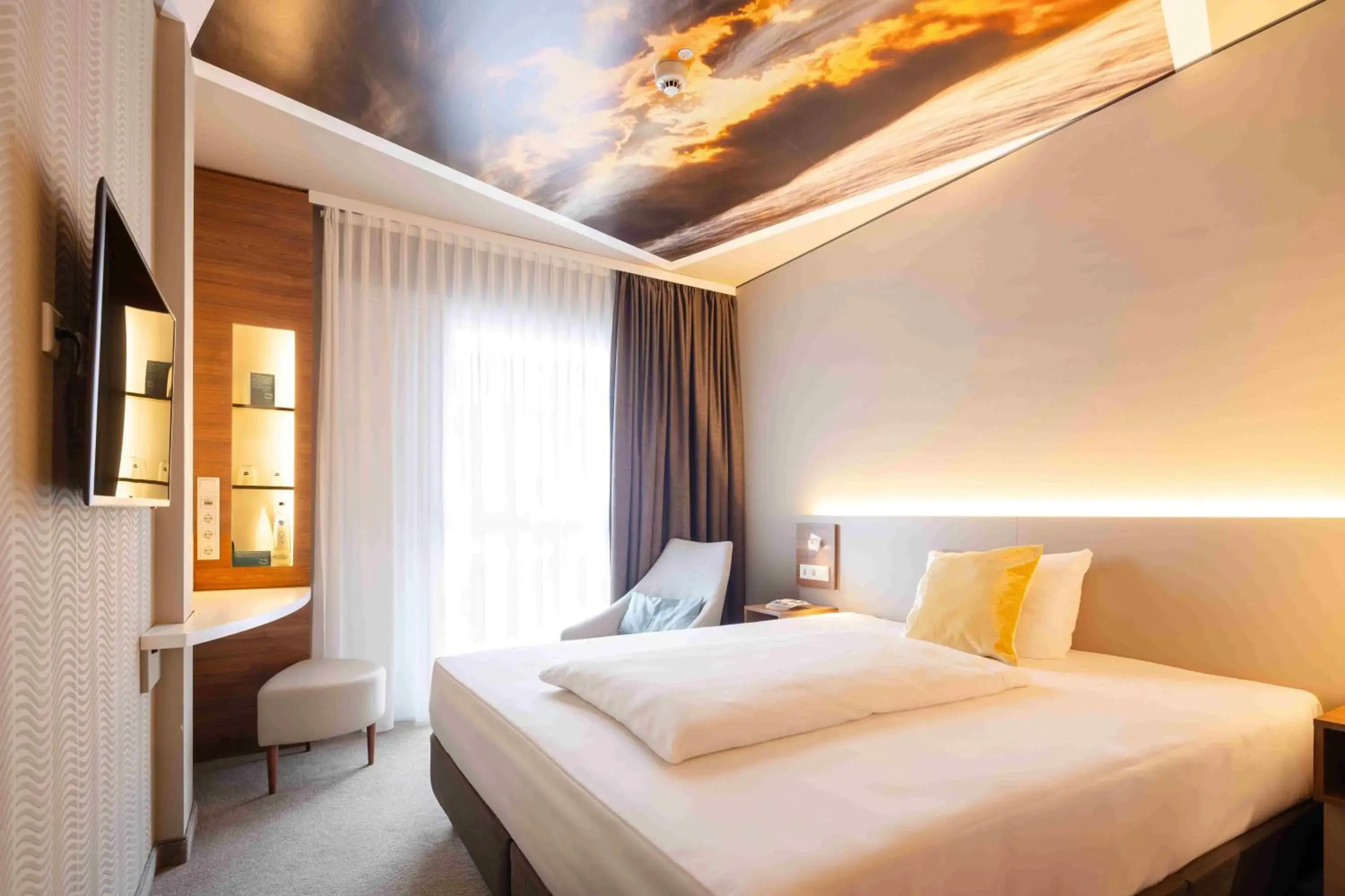 Bed in Hey Lou Hotel Monheim am Rhein Bed in Hey Lou Hotel Monheim am Rhein