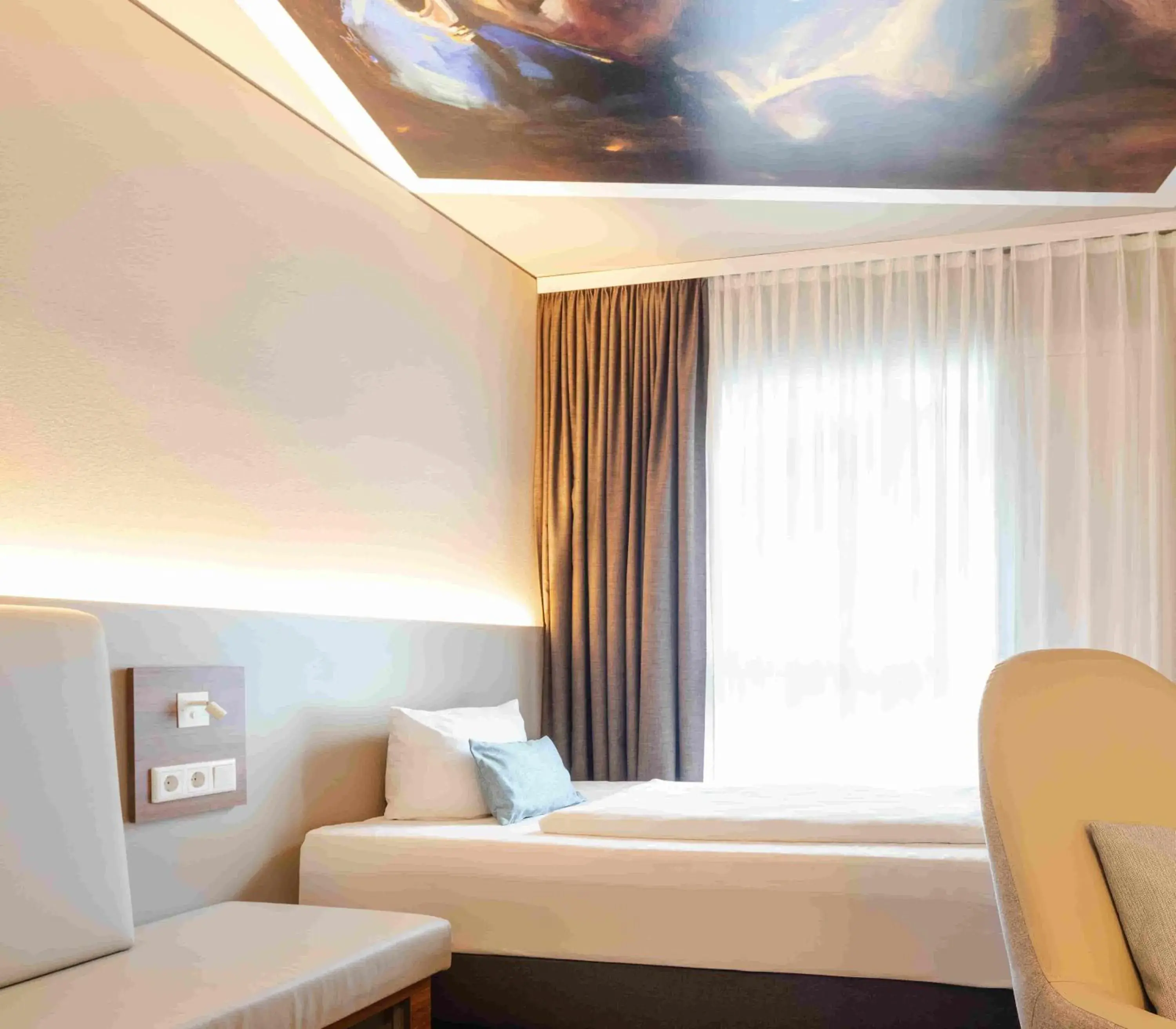 Bed in Hey Lou Hotel Monheim am Rhein Bed in Hey Lou Hotel Monheim am Rhein