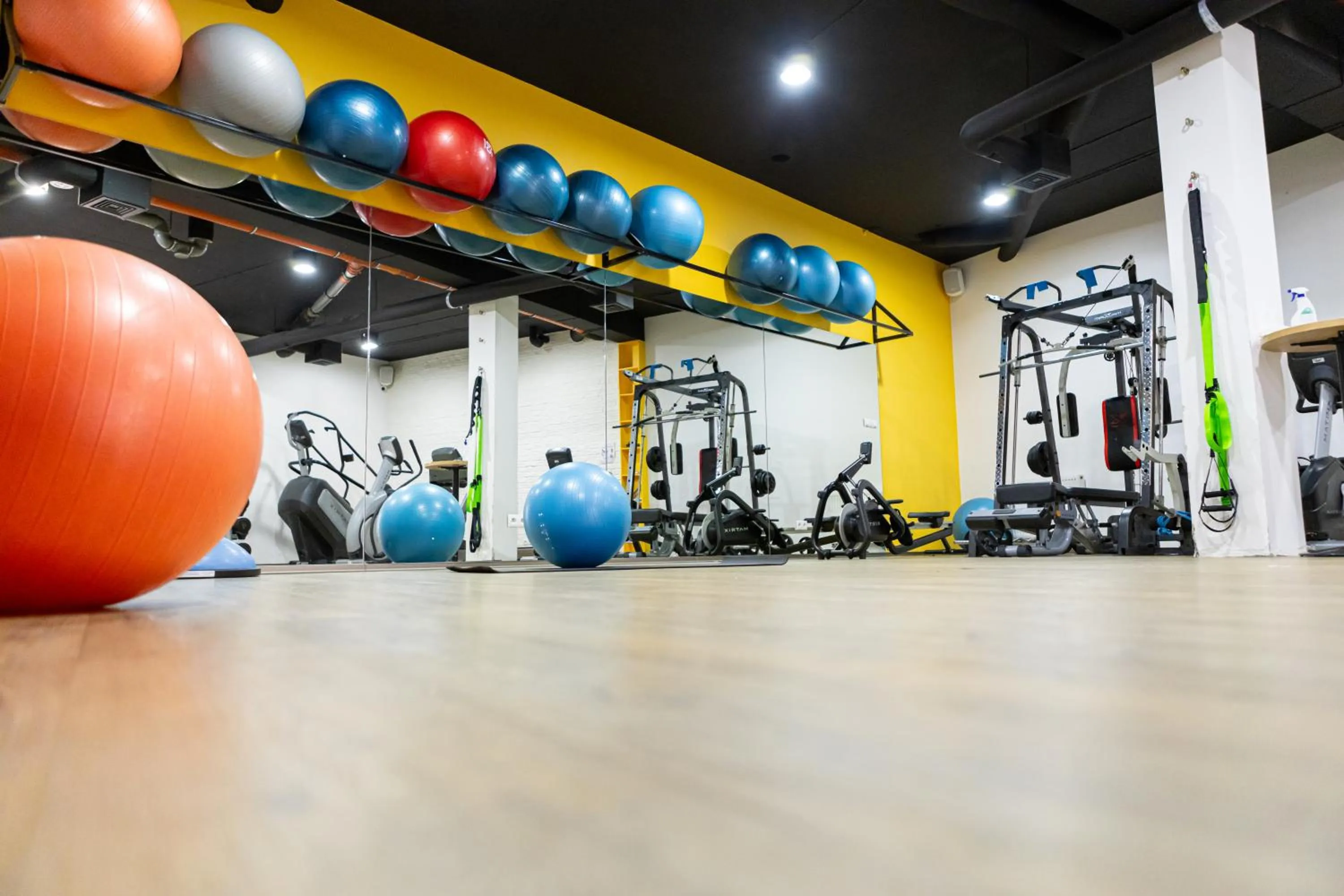 Fitness centre/facilities in Hotel Avangarda