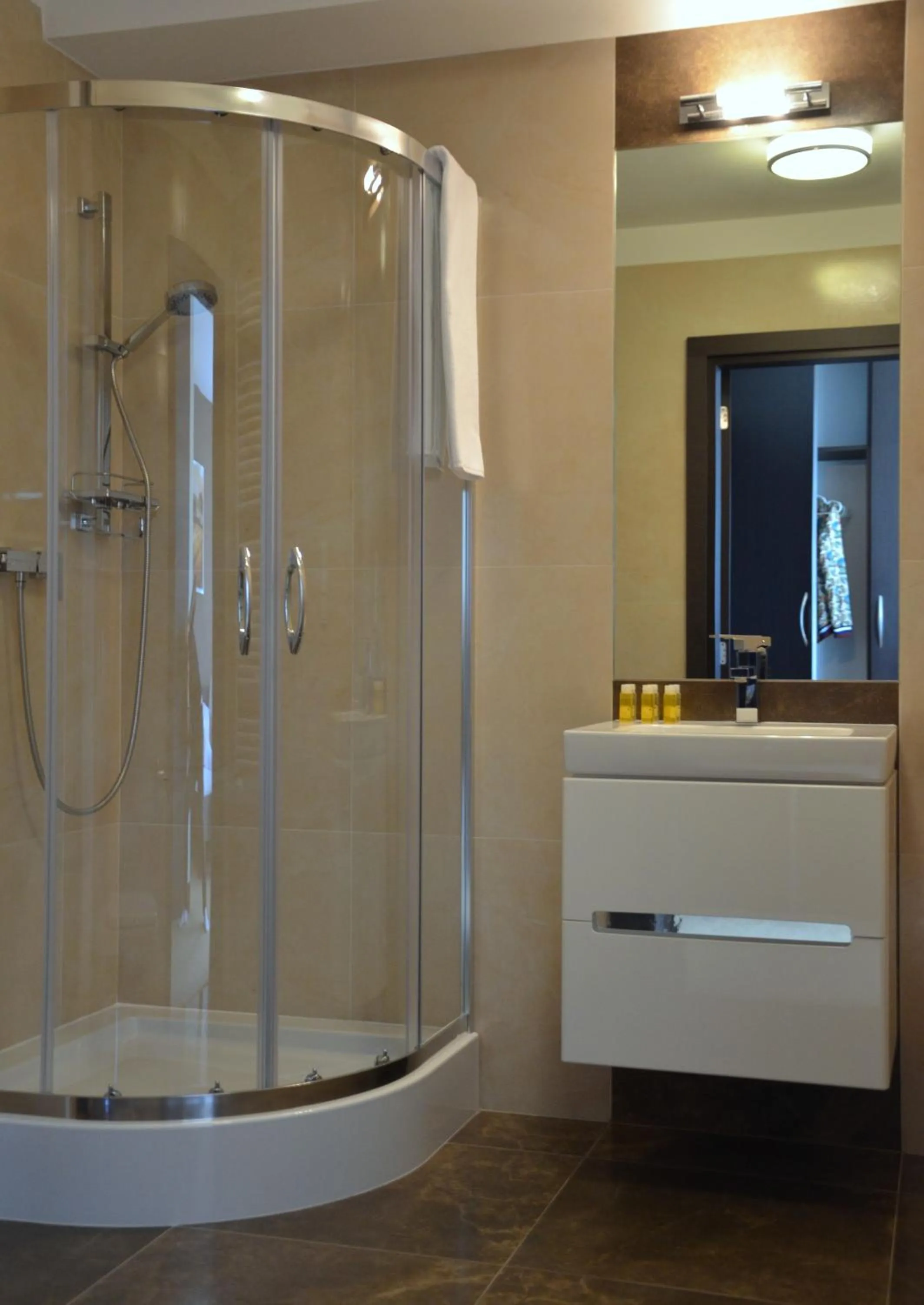 Bathroom in Hotel Avangarda