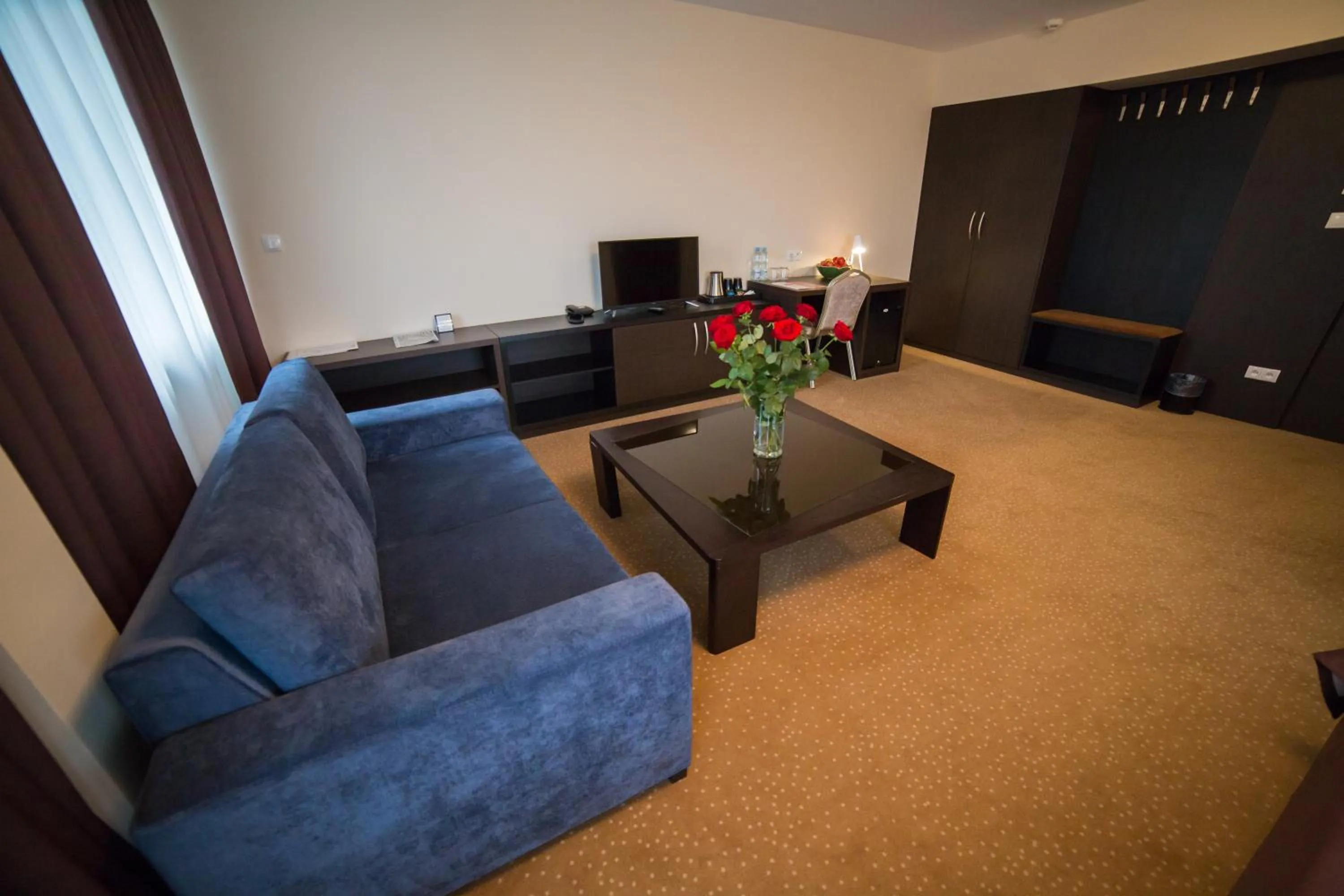 Photo of the whole room in Hotel Avangarda