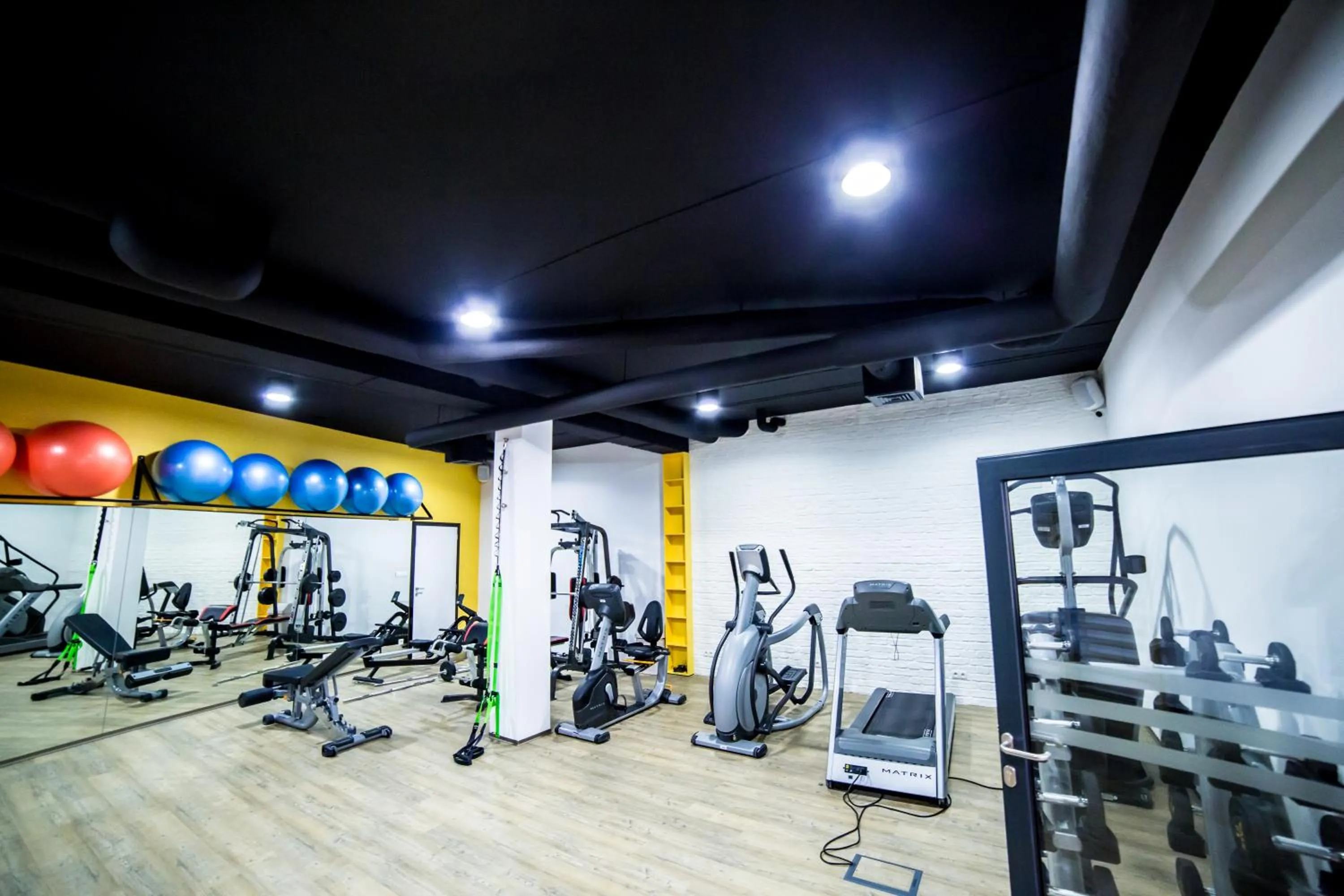 Fitness centre/facilities in Hotel Avangarda