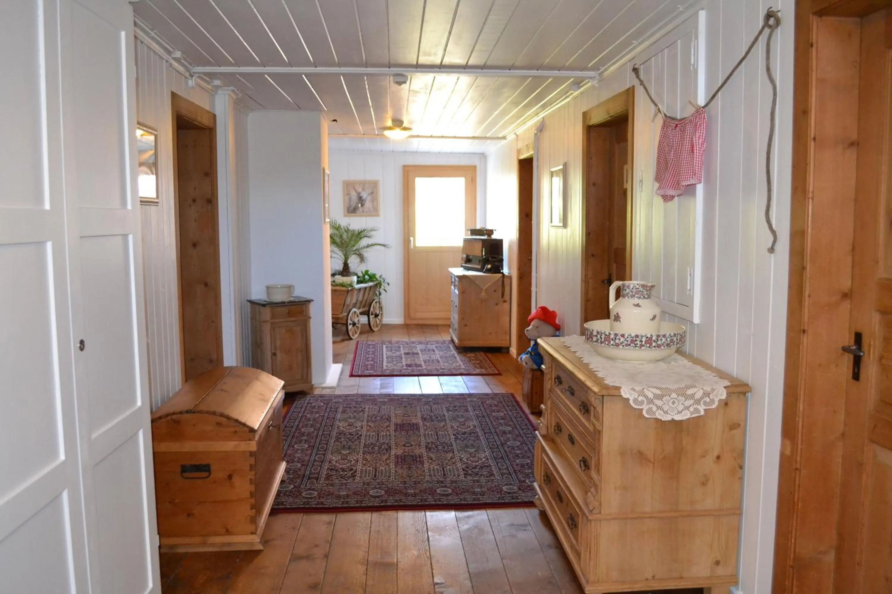 Lobby or reception in Gasthaus Alpina