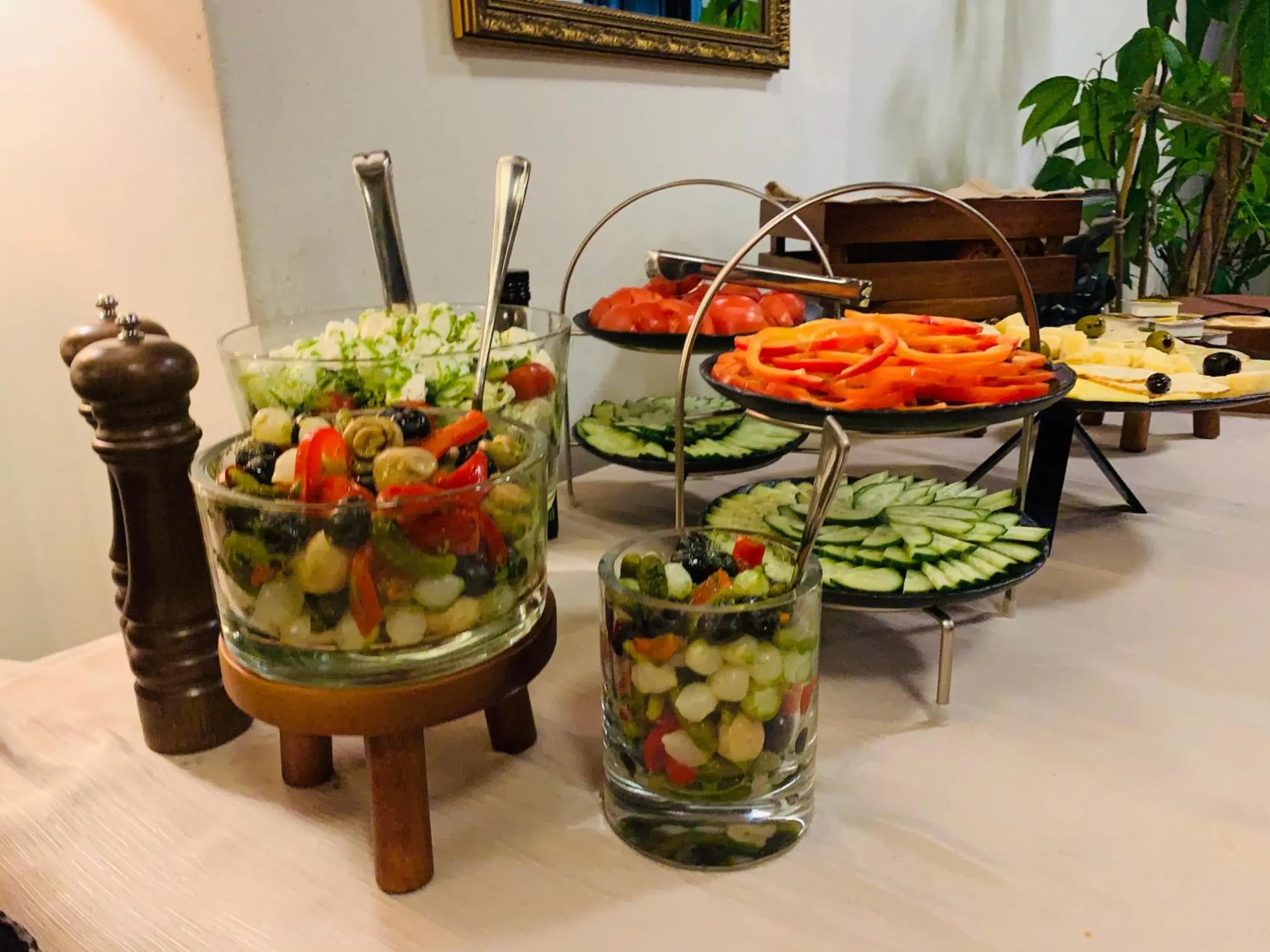 Food close-up in Hotel Metropolis Food close-up in Hotel Metropolis