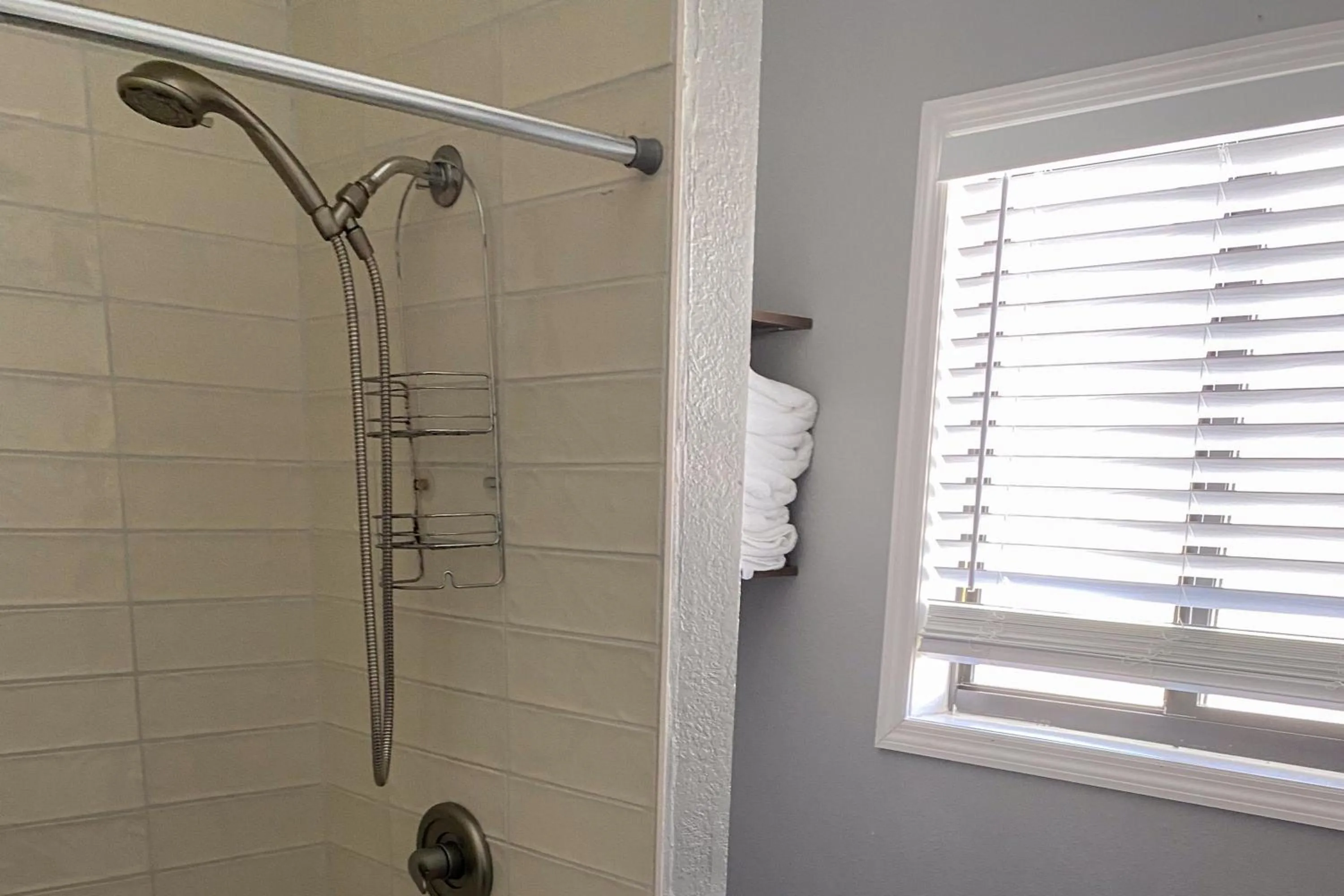 Shower in The Palmetto Inn