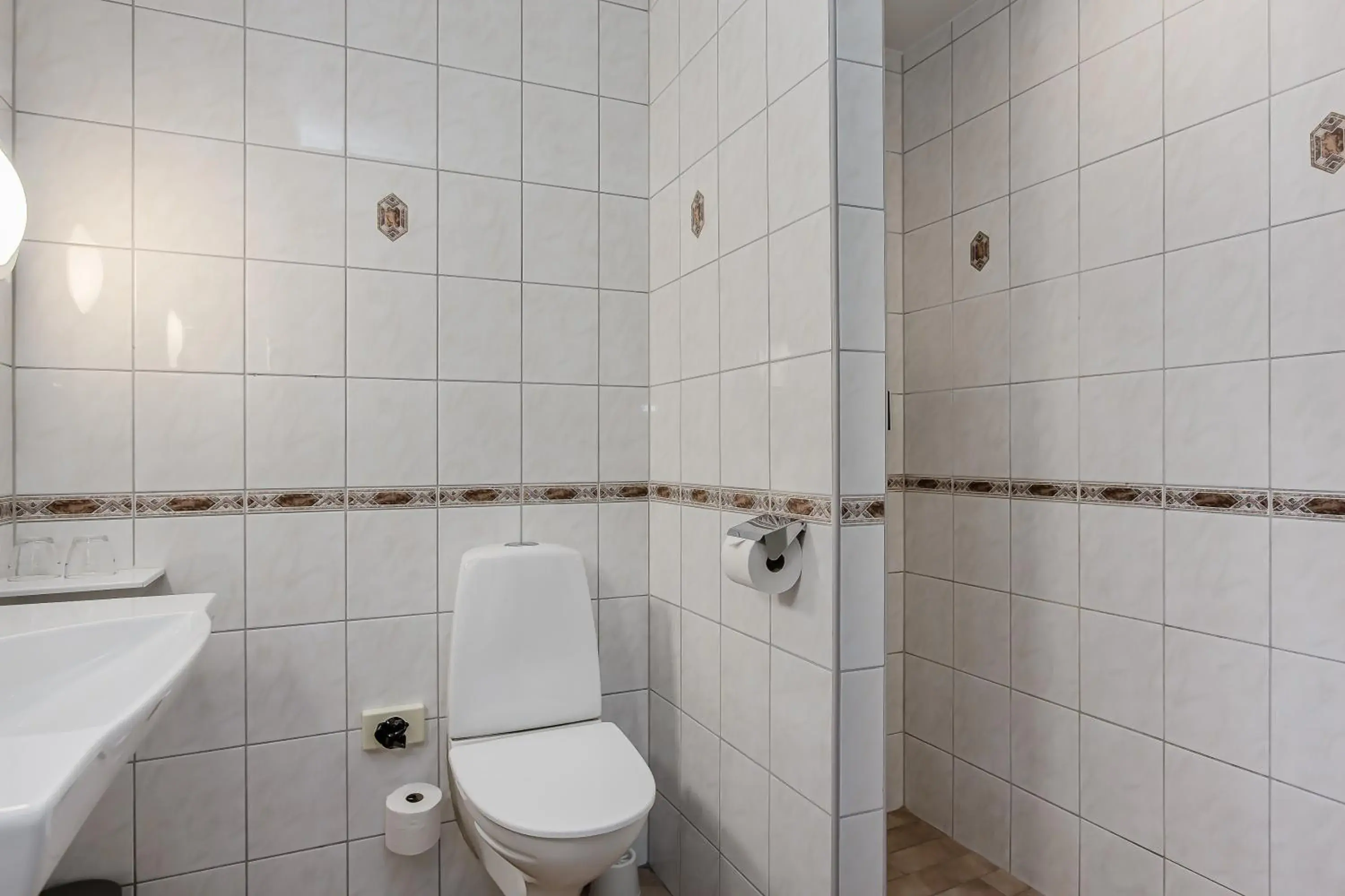 Bathroom in Comfort Hotel Eskilstuna Bathroom in Comfort Hotel Eskilstuna