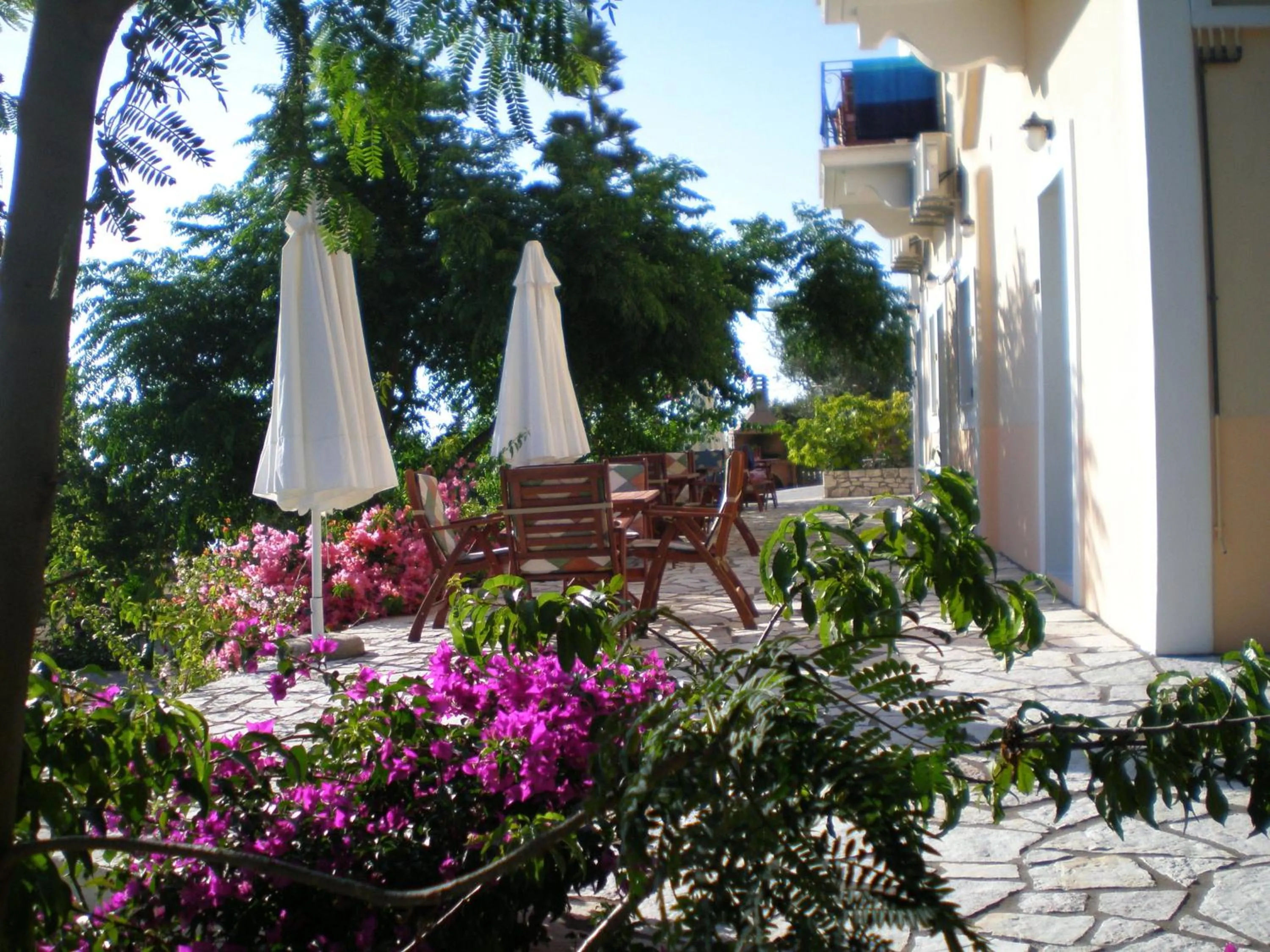 Patio in Panoramic Sunset