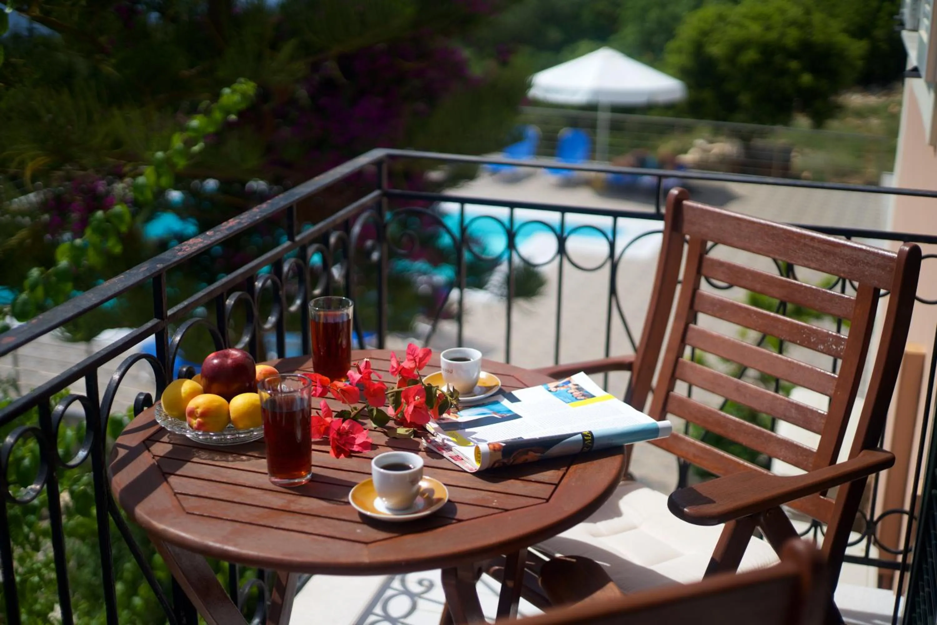 Balcony/Terrace in Panoramic Sunset