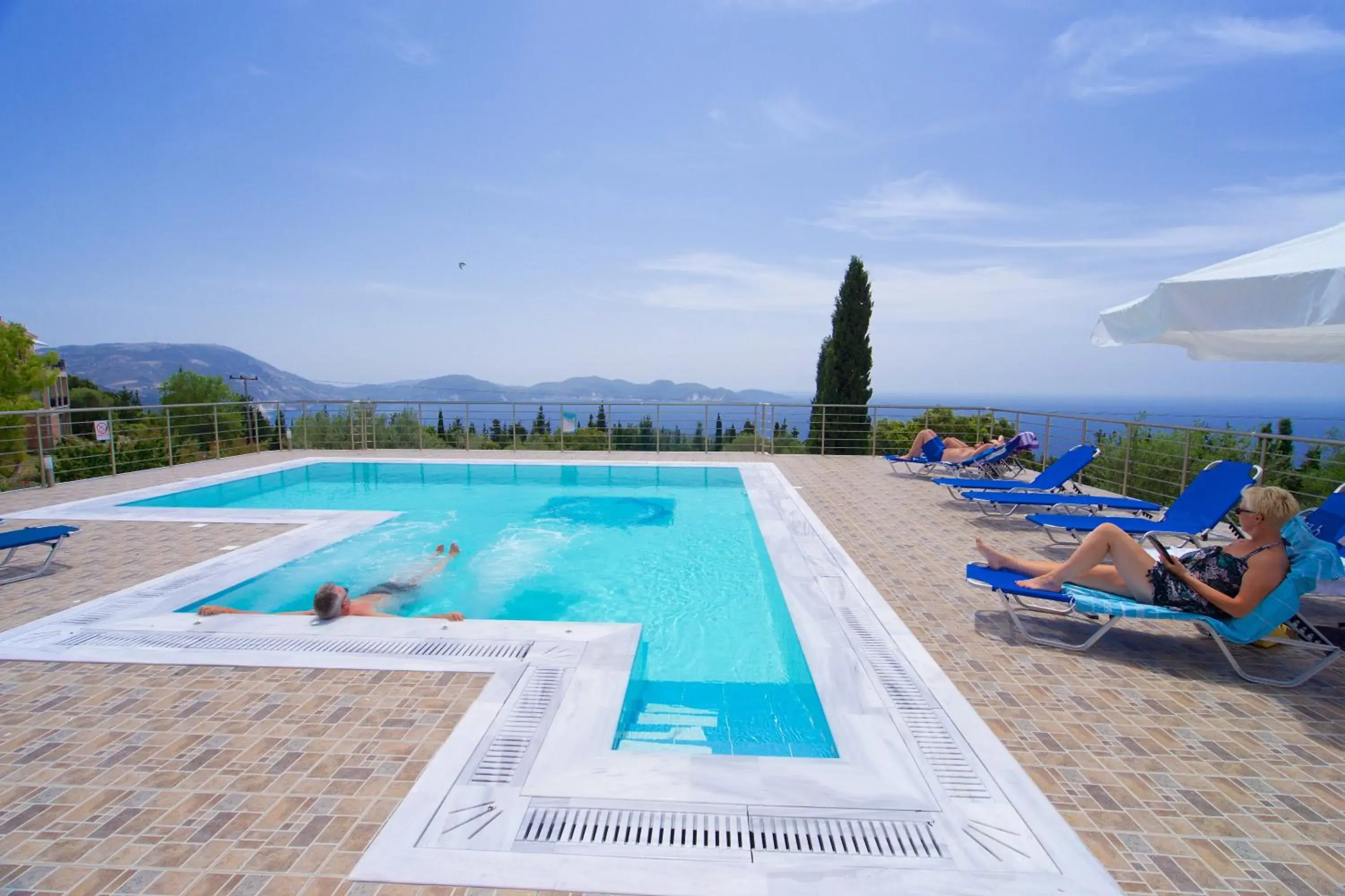 Swimming pool in Panoramic Sunset Swimming pool in Panoramic Sunset