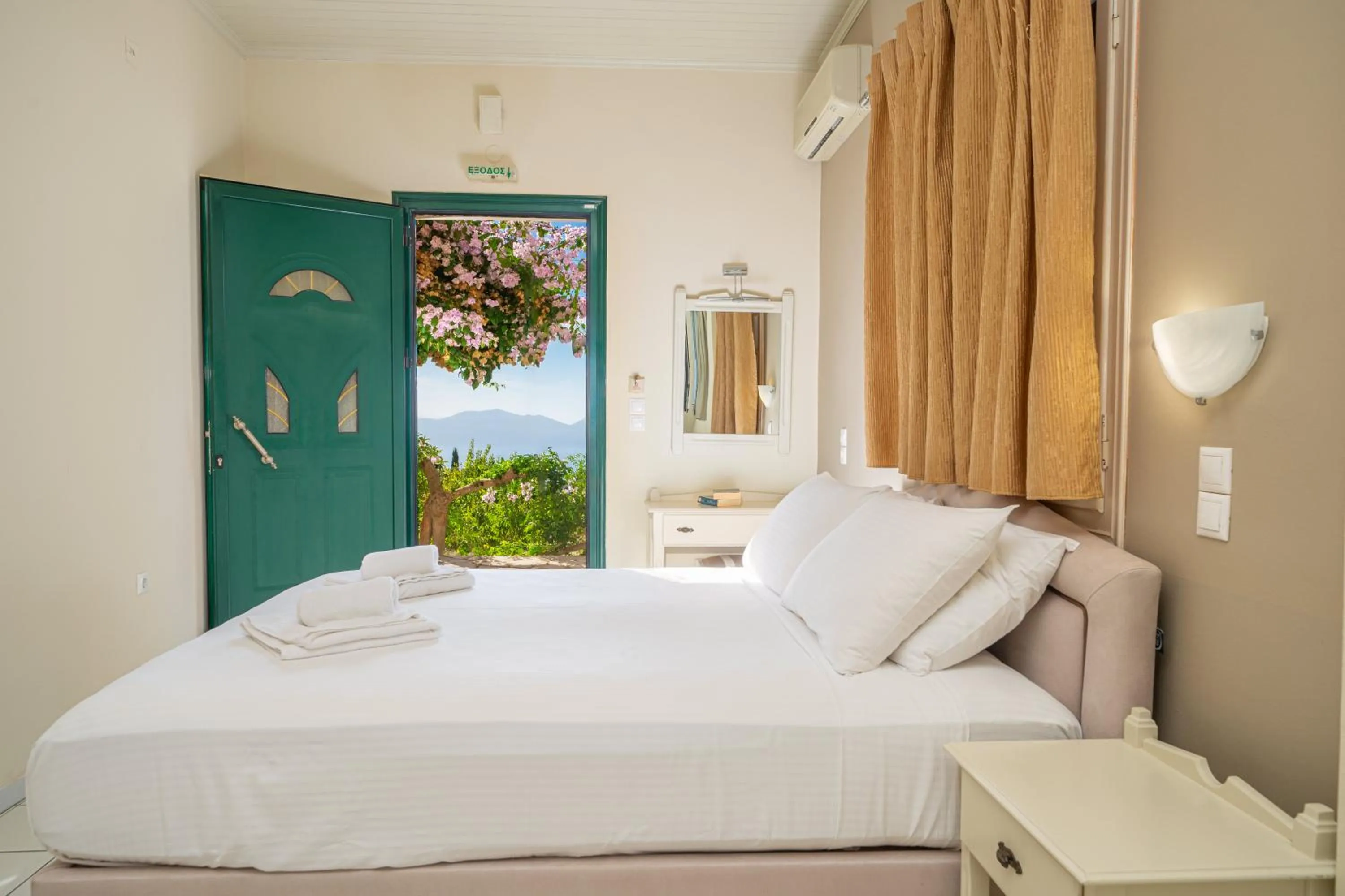 Bed in Panoramic Sunset