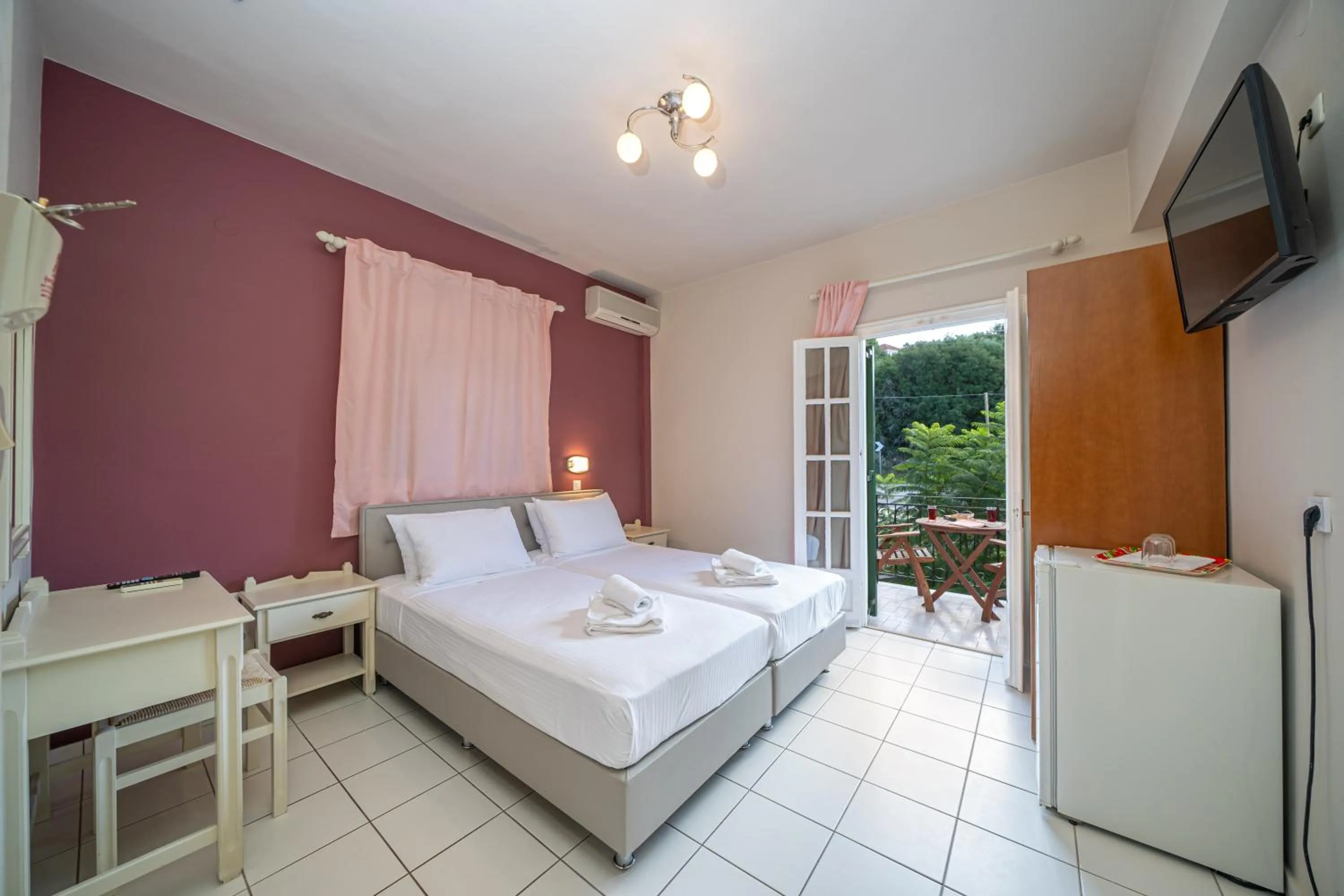 Bedroom in Panoramic Sunset