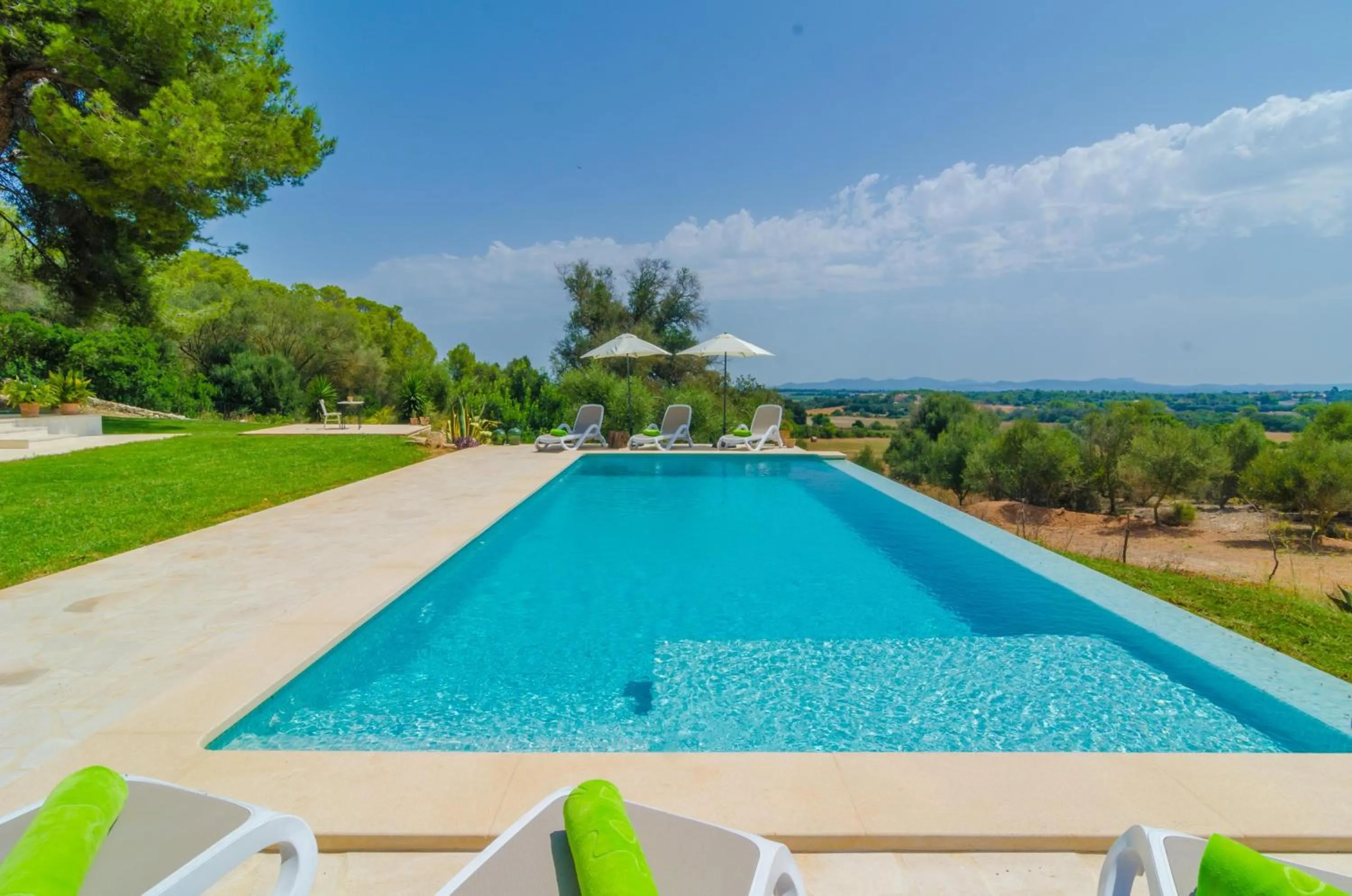 Swimming pool in Son Mora