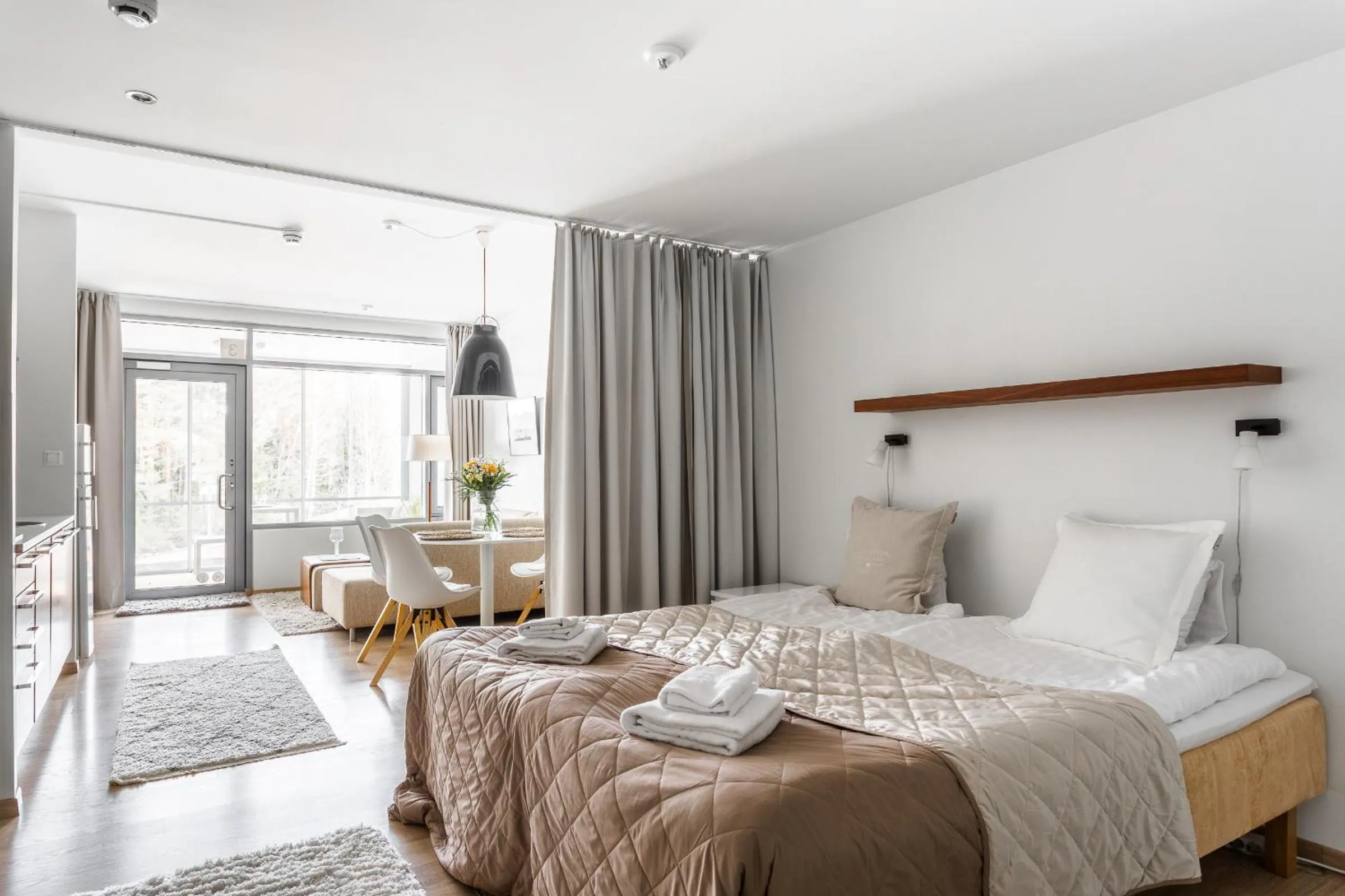 Bed in Kultaranta Resort