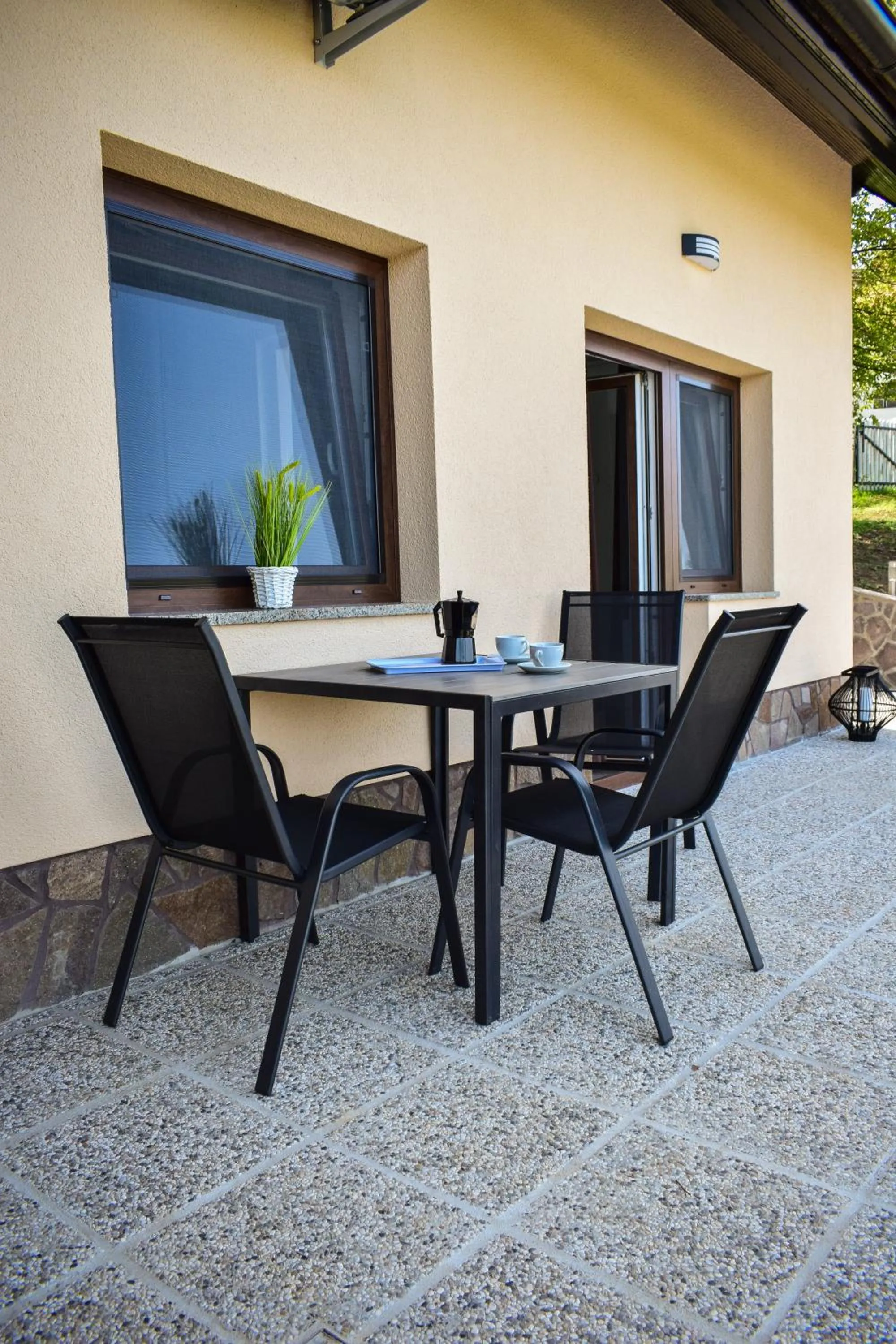 Balcony/Terrace in Farm Stay Zevnik