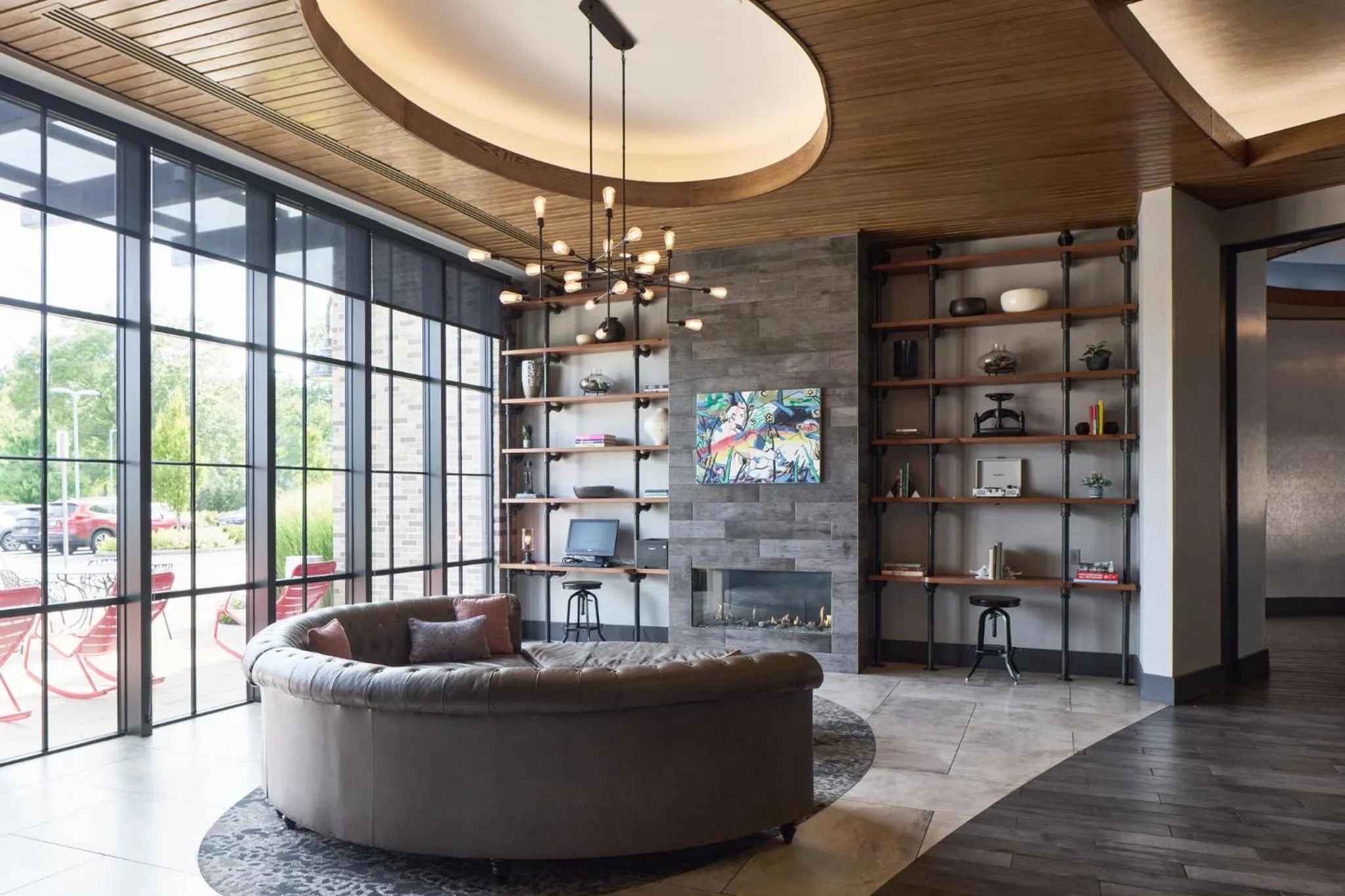 Lobby or reception in Archer Hotel Florham Park