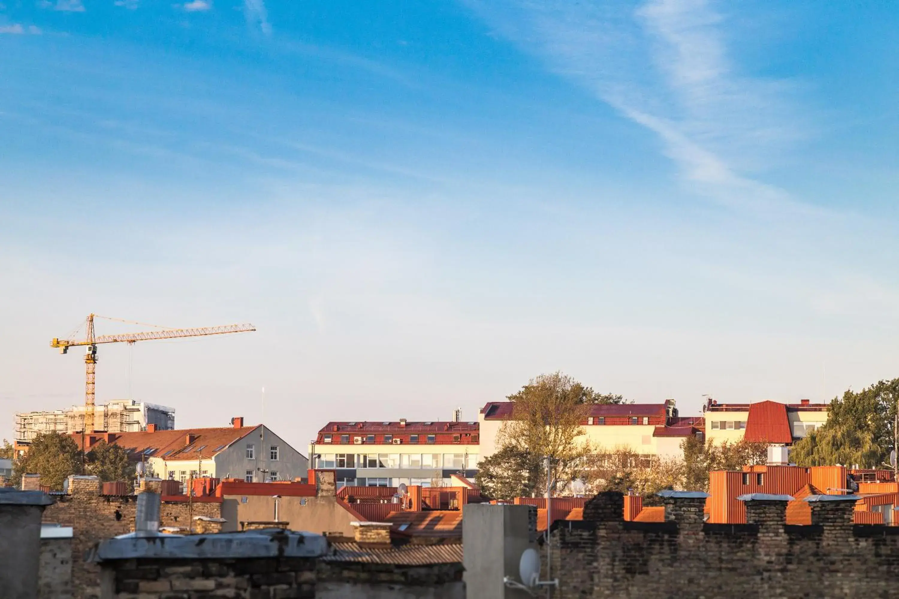 City view in Ivolita Vilnius City view in Ivolita Vilnius