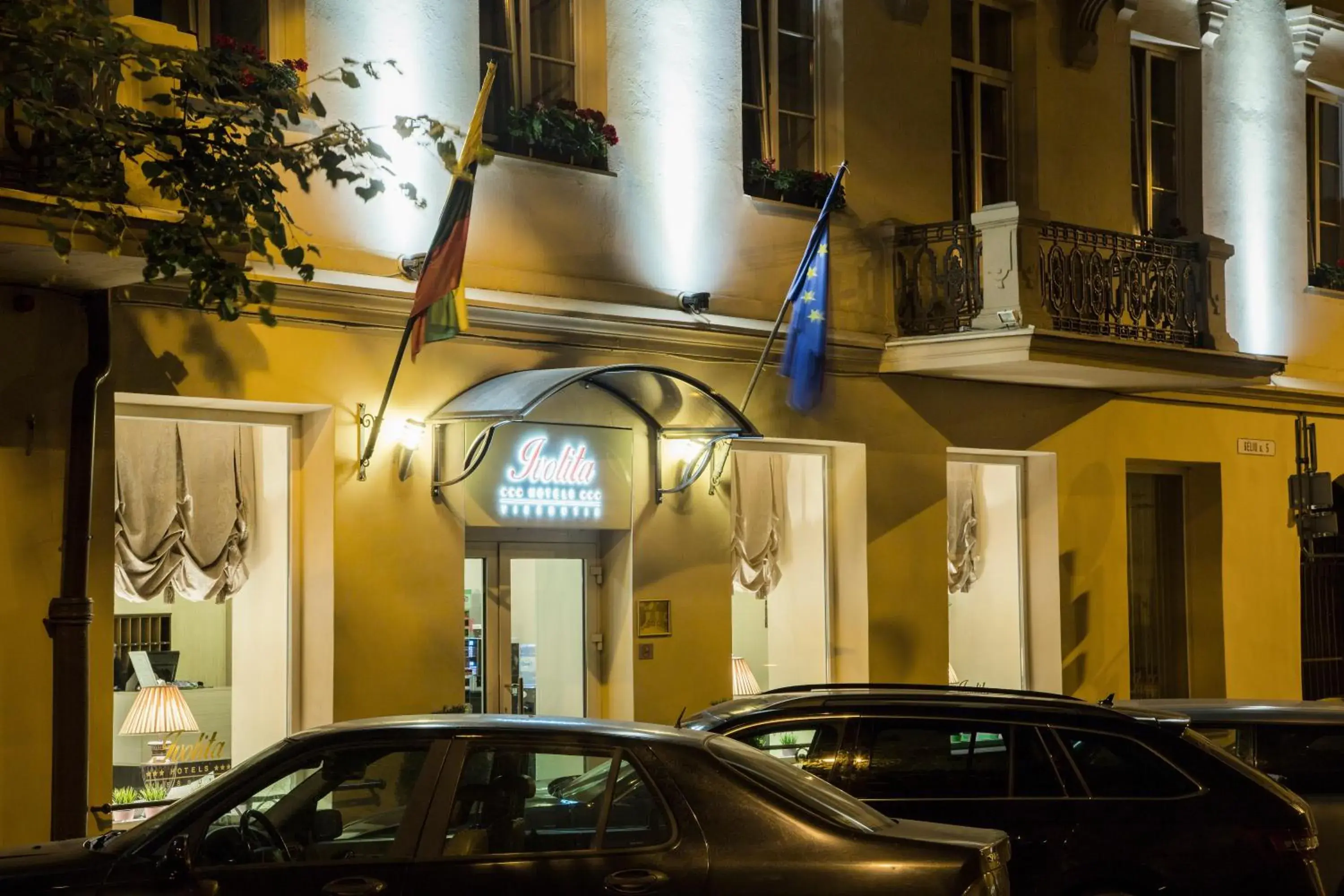 Facade/entrance in Ivolita Vilnius Facade/entrance in Ivolita Vilnius