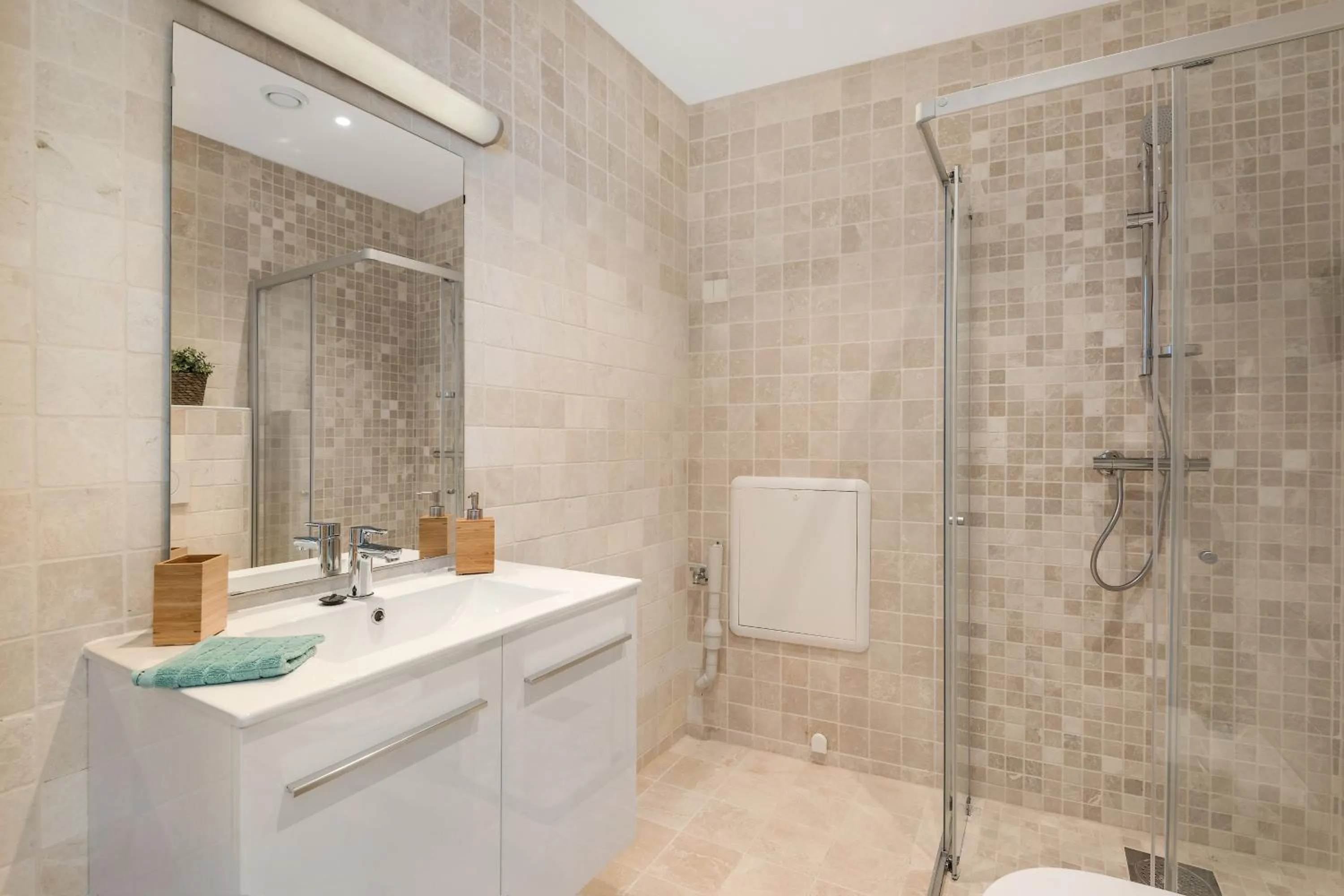 Bathroom in Fosswinckel Apartments