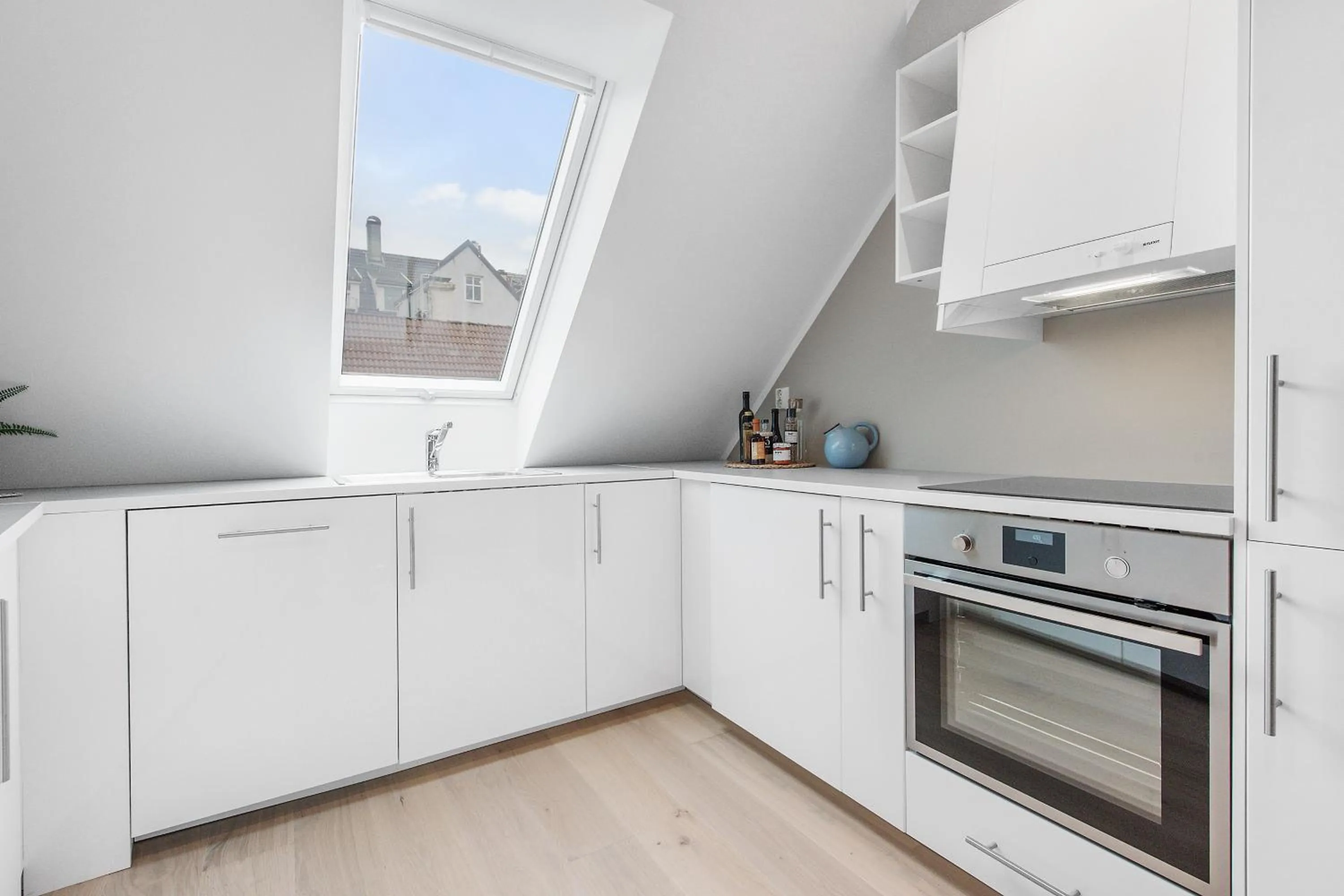 Kitchen or kitchenette in Fosswinckel Apartments