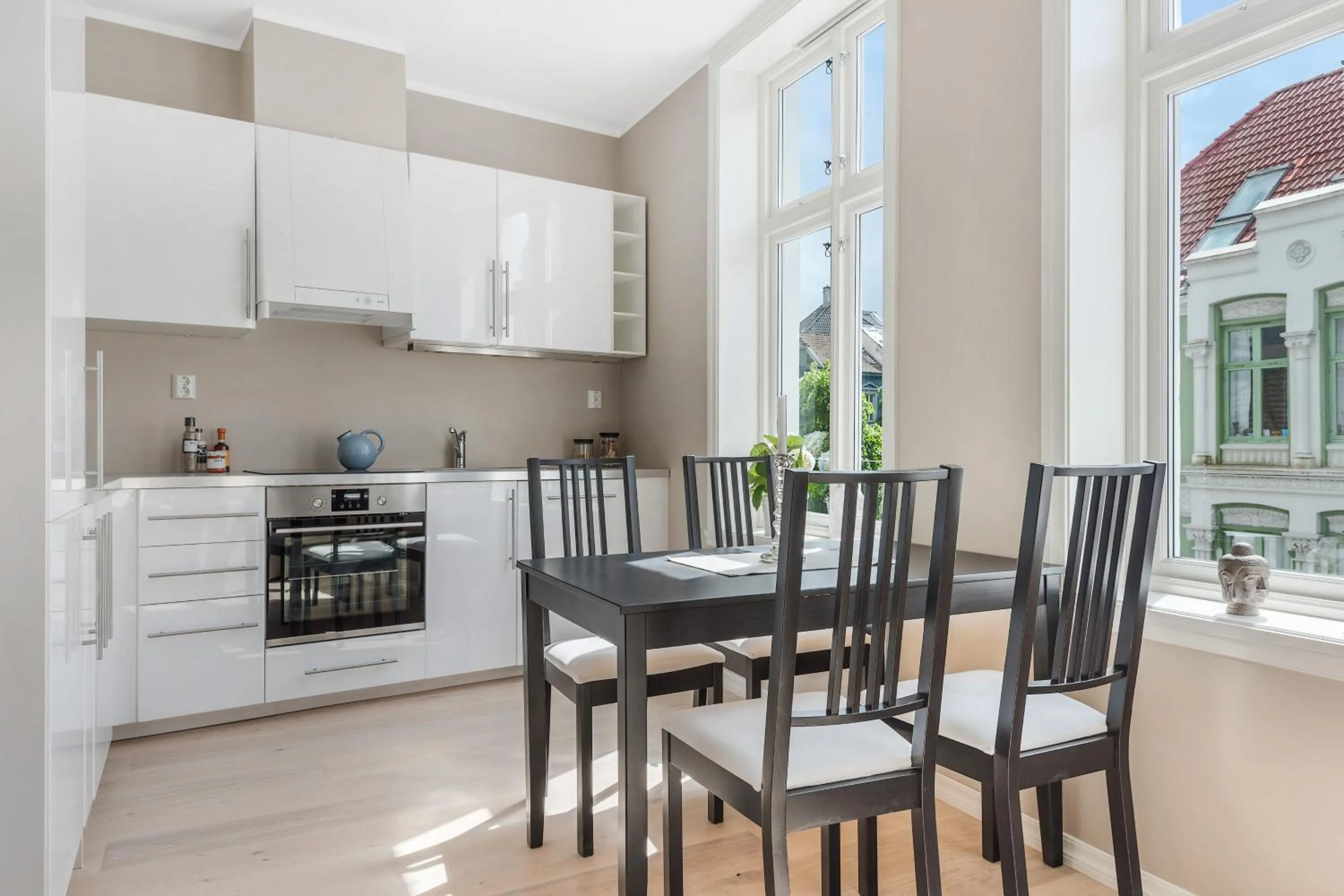 Kitchen or kitchenette in Fosswinckel Apartments