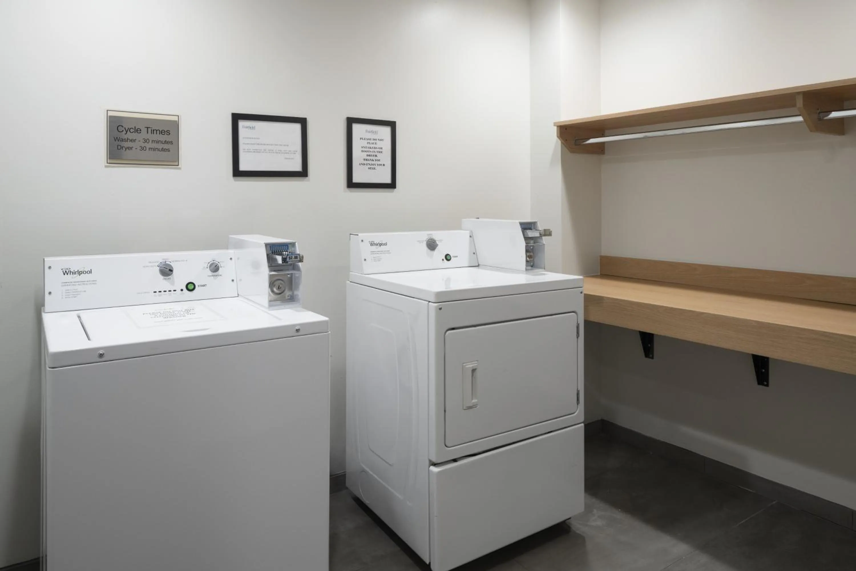 laundry in Fairfield Inn & Suites by Marriott Newark Liberty International Airport