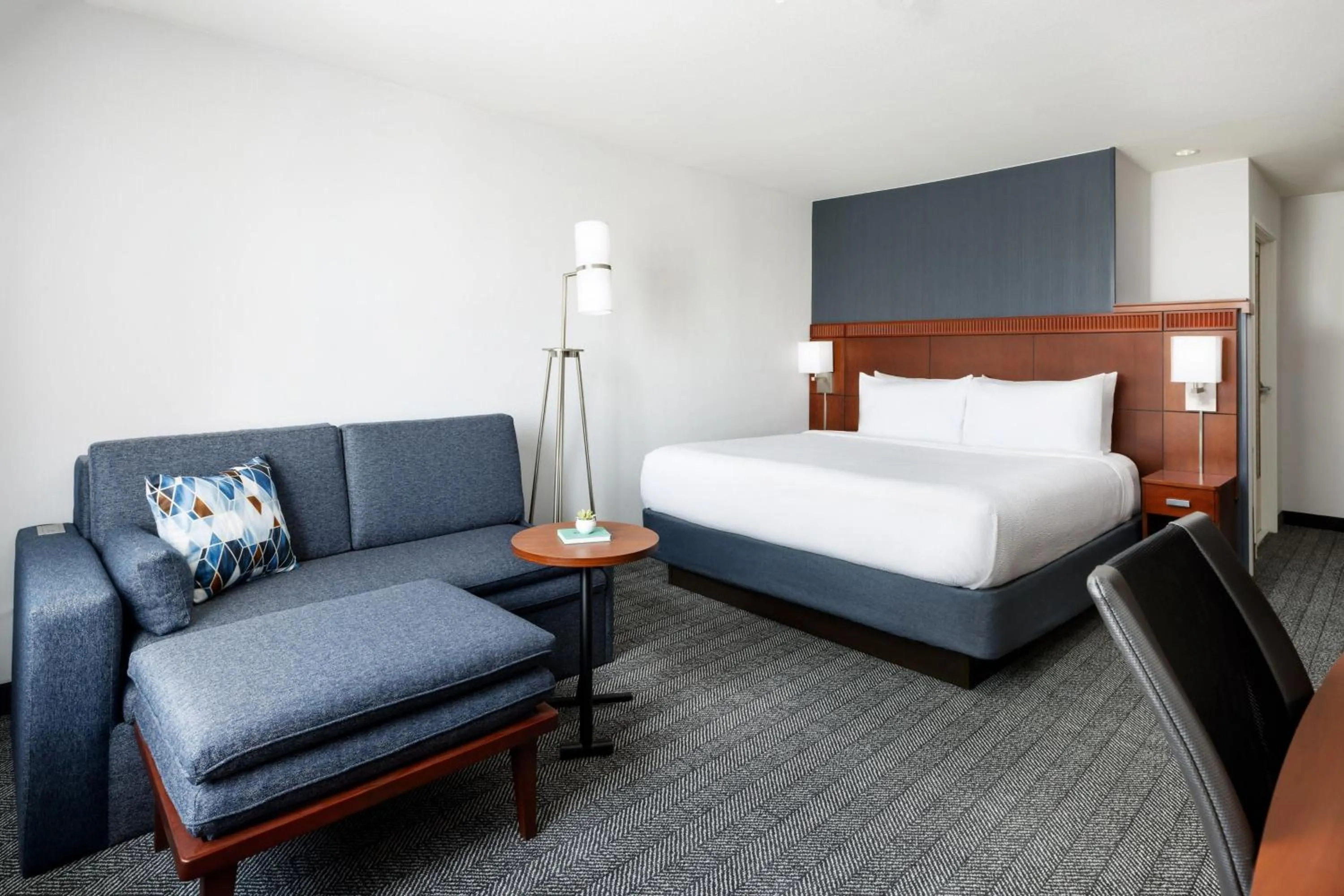 Photo of the whole room, Bed in Courtyard By Marriott Las Vegas Stadium Area
