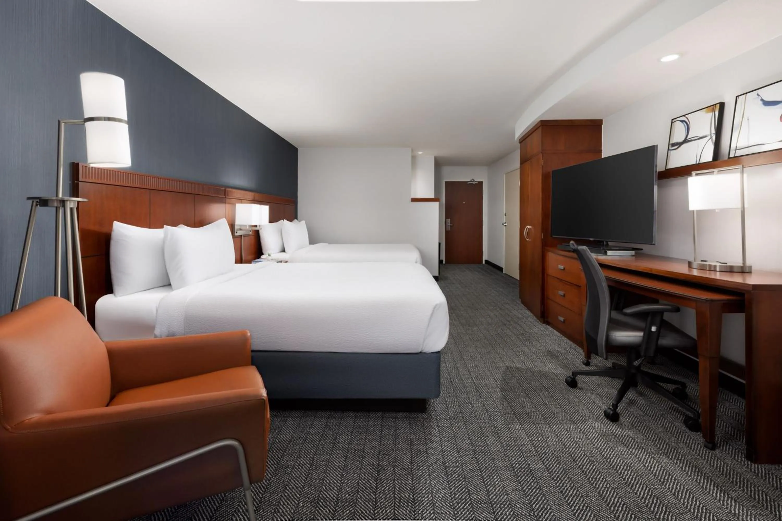 Photo of the whole room, Bed in Courtyard By Marriott Las Vegas Stadium Area