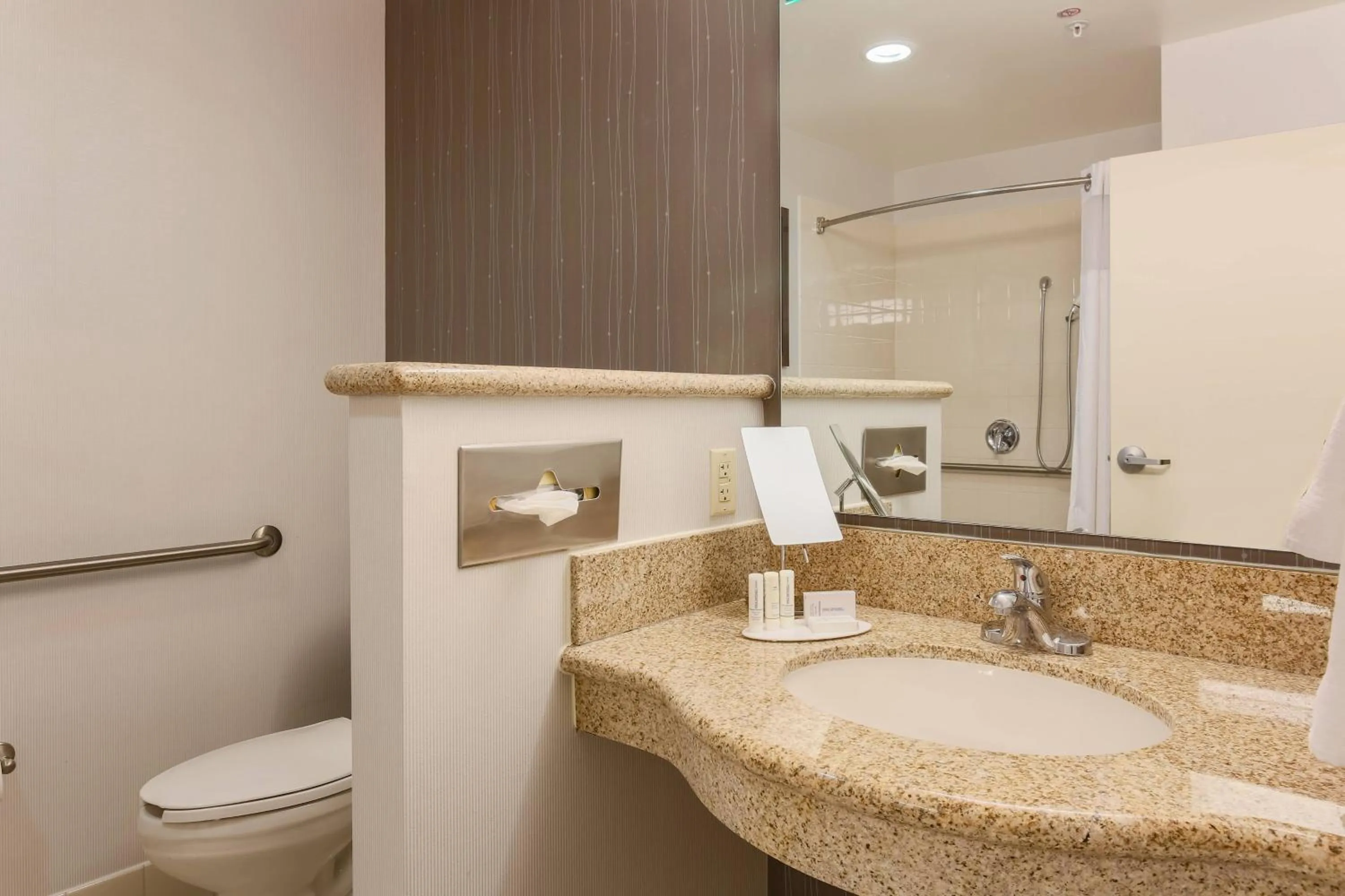 Bathroom in Courtyard By Marriott Las Vegas Stadium Area
