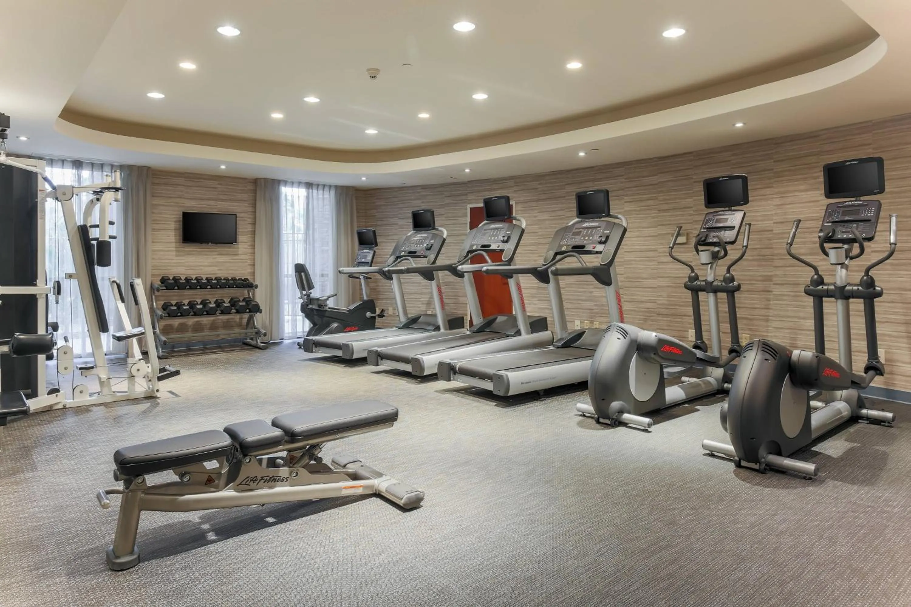 Fitness centre/facilities in Courtyard By Marriott Las Vegas Stadium Area
