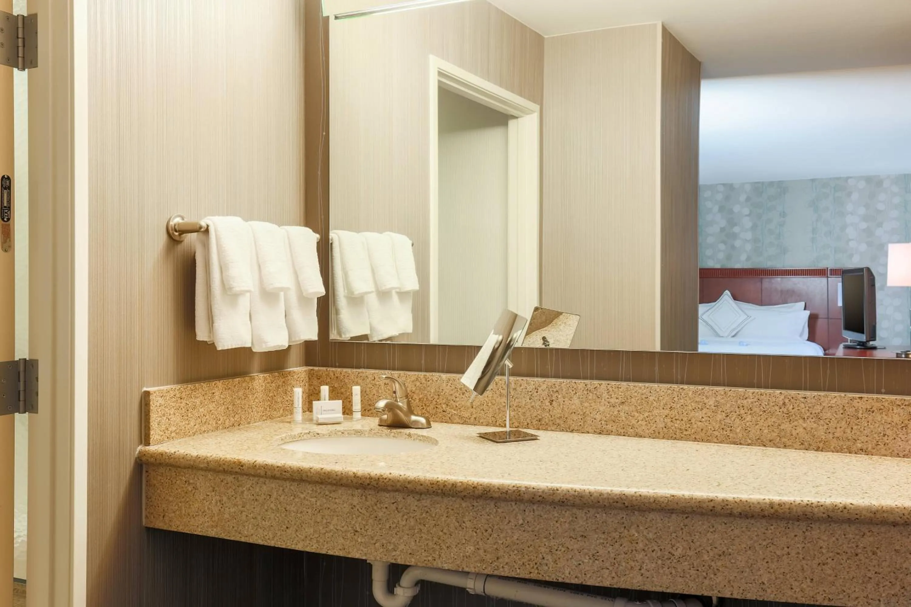 Bathroom in Courtyard By Marriott Las Vegas Stadium Area