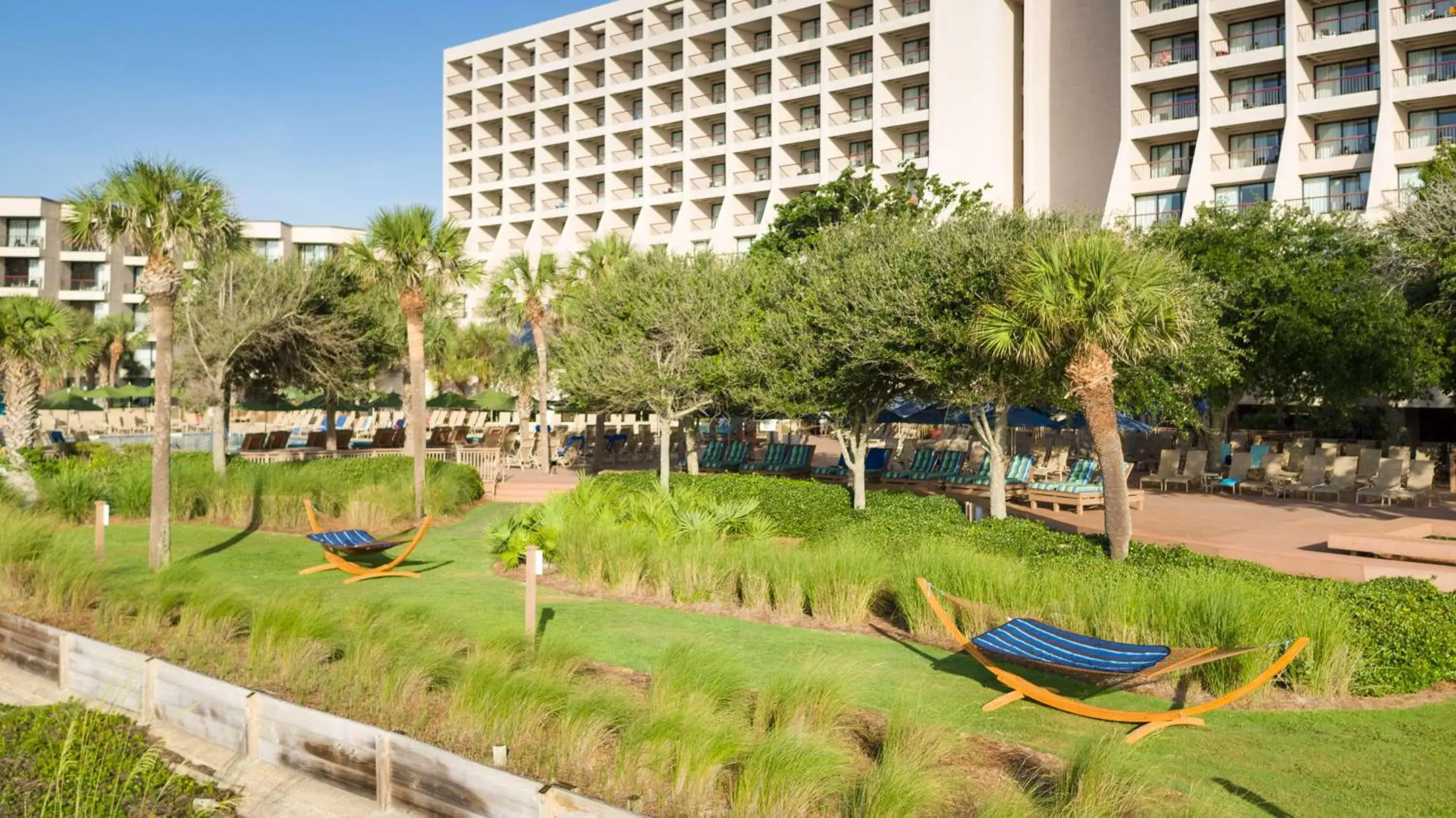 Property building in Hilton Beachfront Resort & Spa Hilton Head Island Property building in Hilton Beachfront Resort & Spa Hilton Head Island