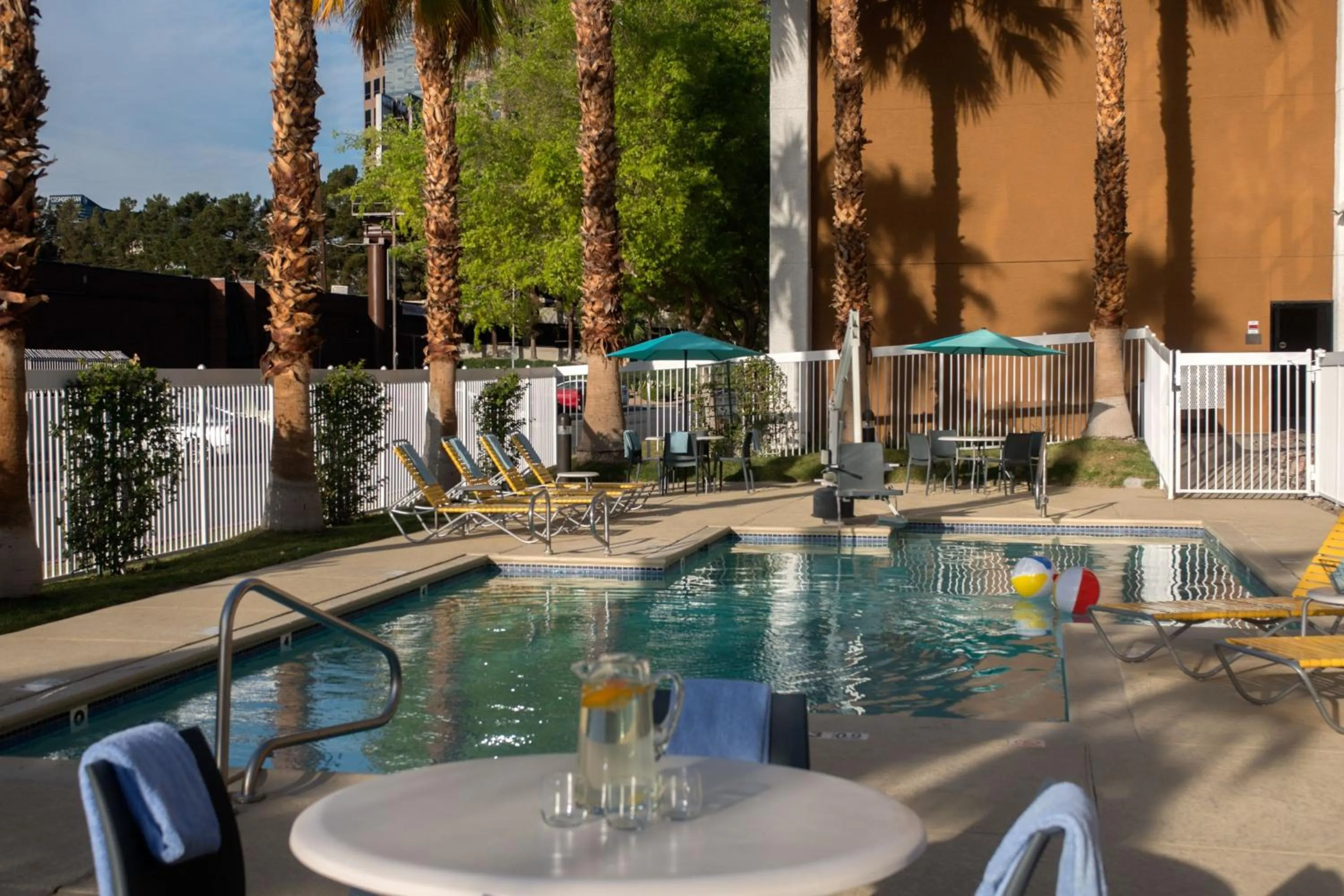 Swimming pool in Fairfield Inn Las Vegas Convention Center