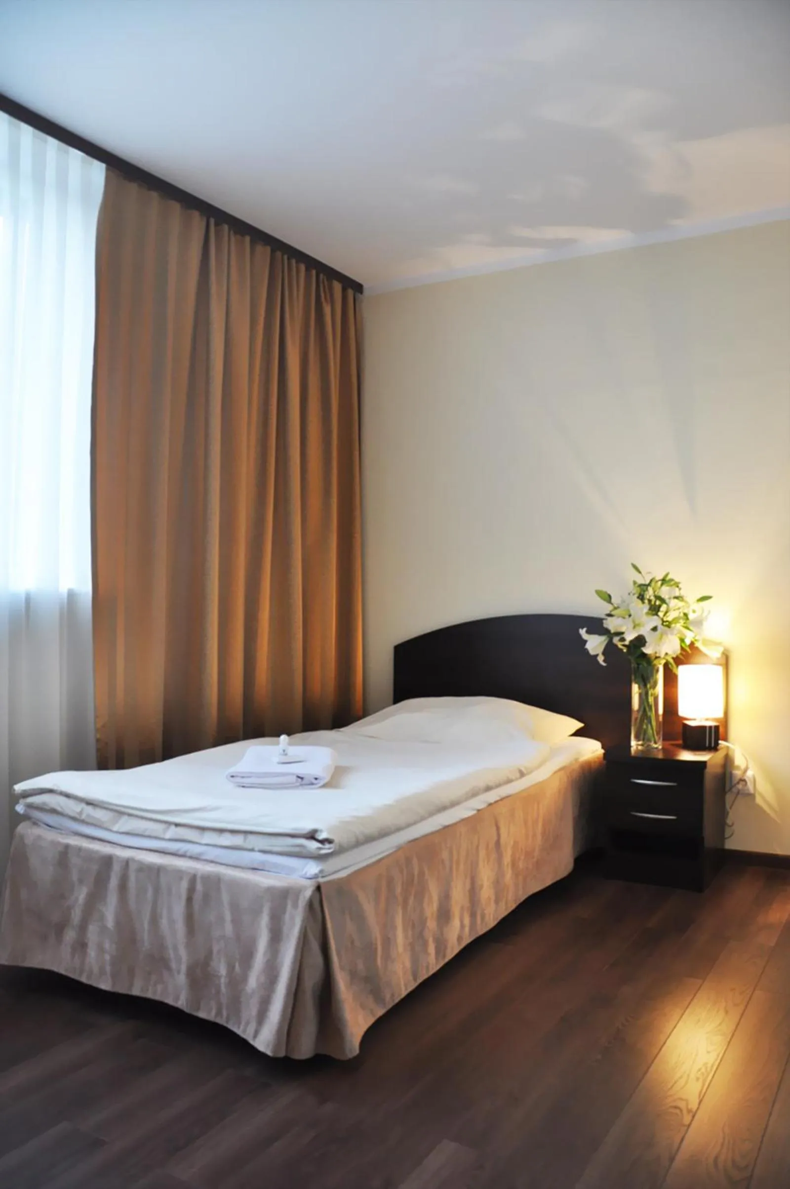 Bed in Hotel Pojezierze