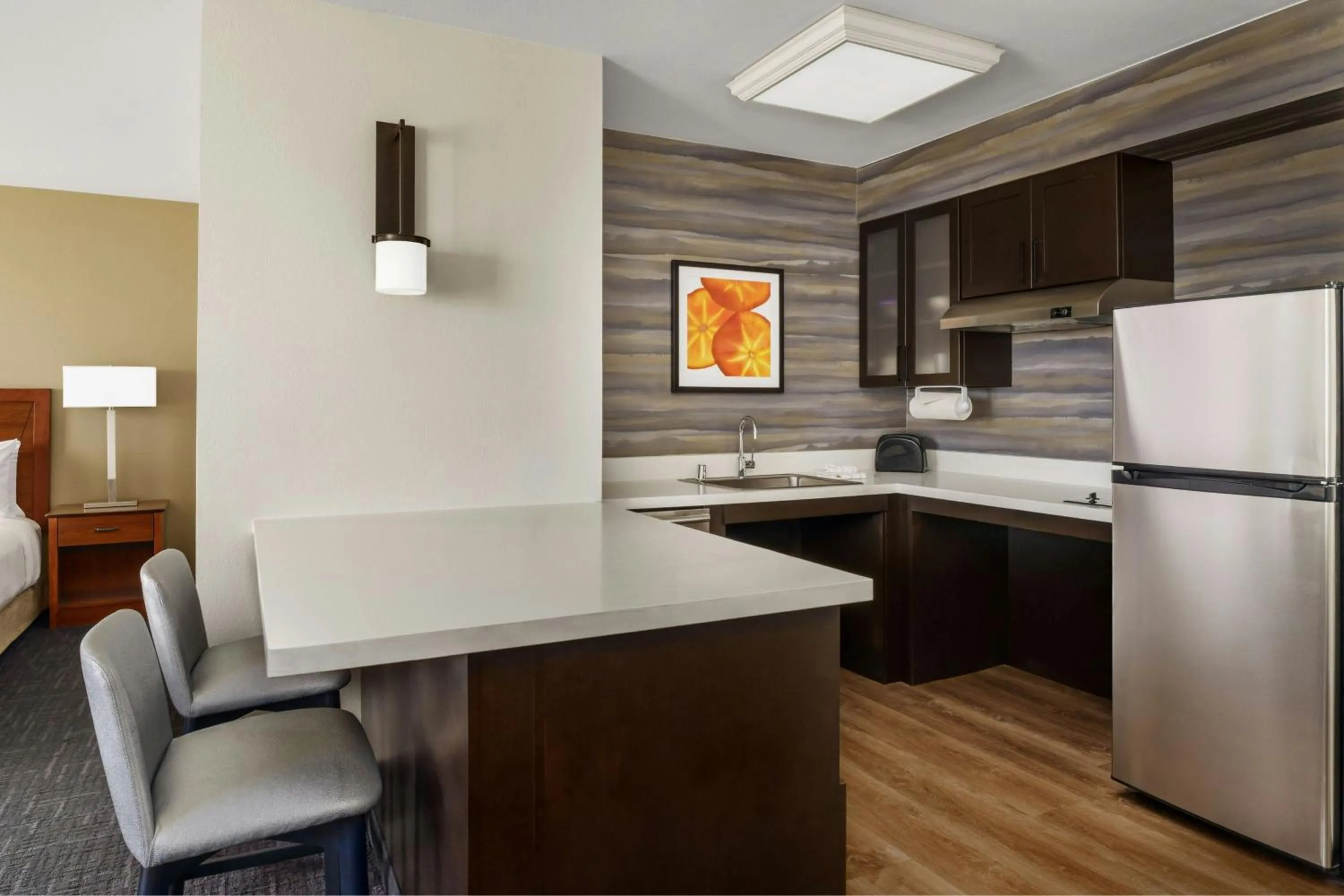 Kitchen or kitchenette in Residence Inn By Marriott Las Vegas Stadium Area