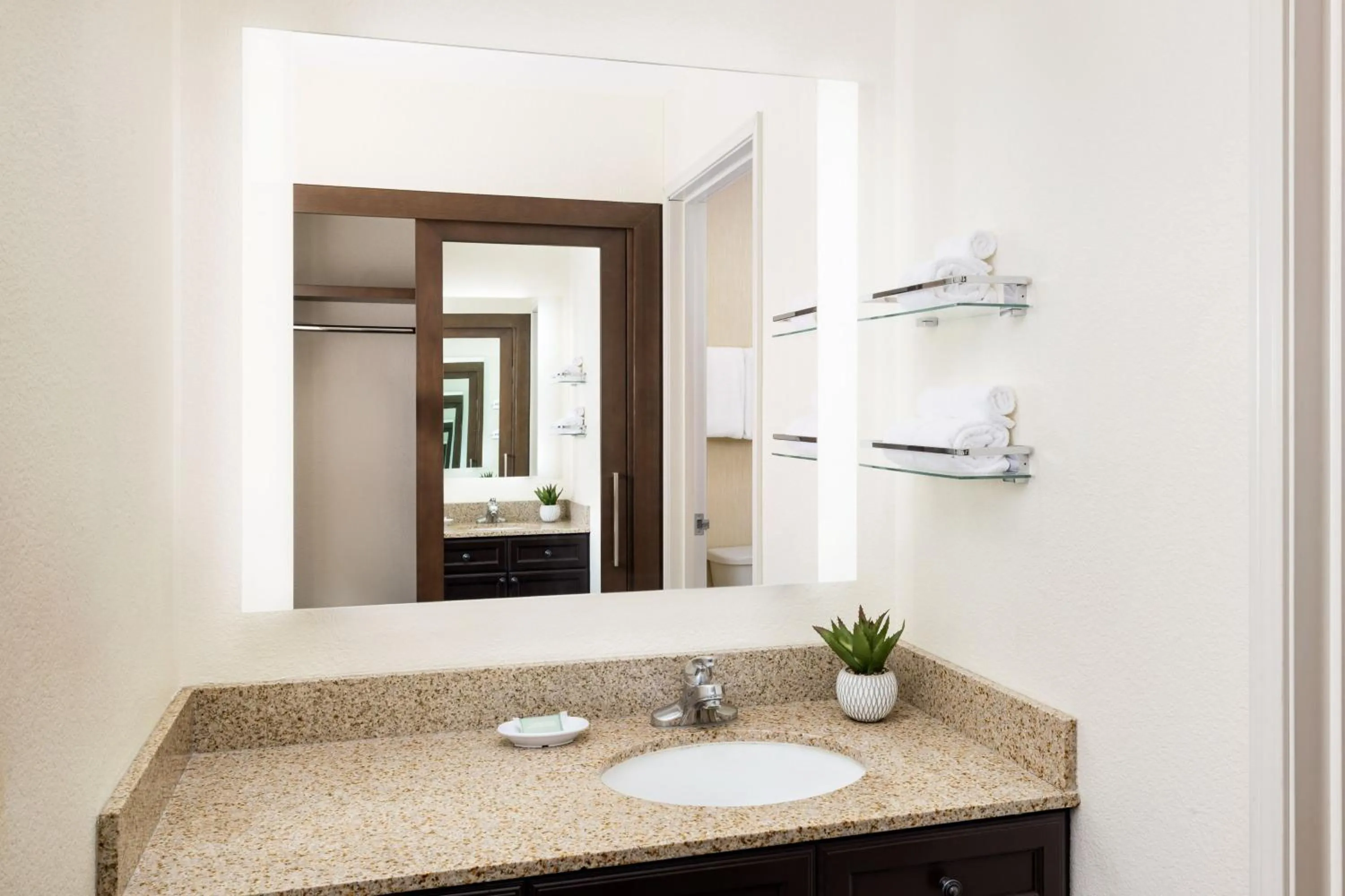 Bedroom in Residence Inn By Marriott Las Vegas Stadium Area