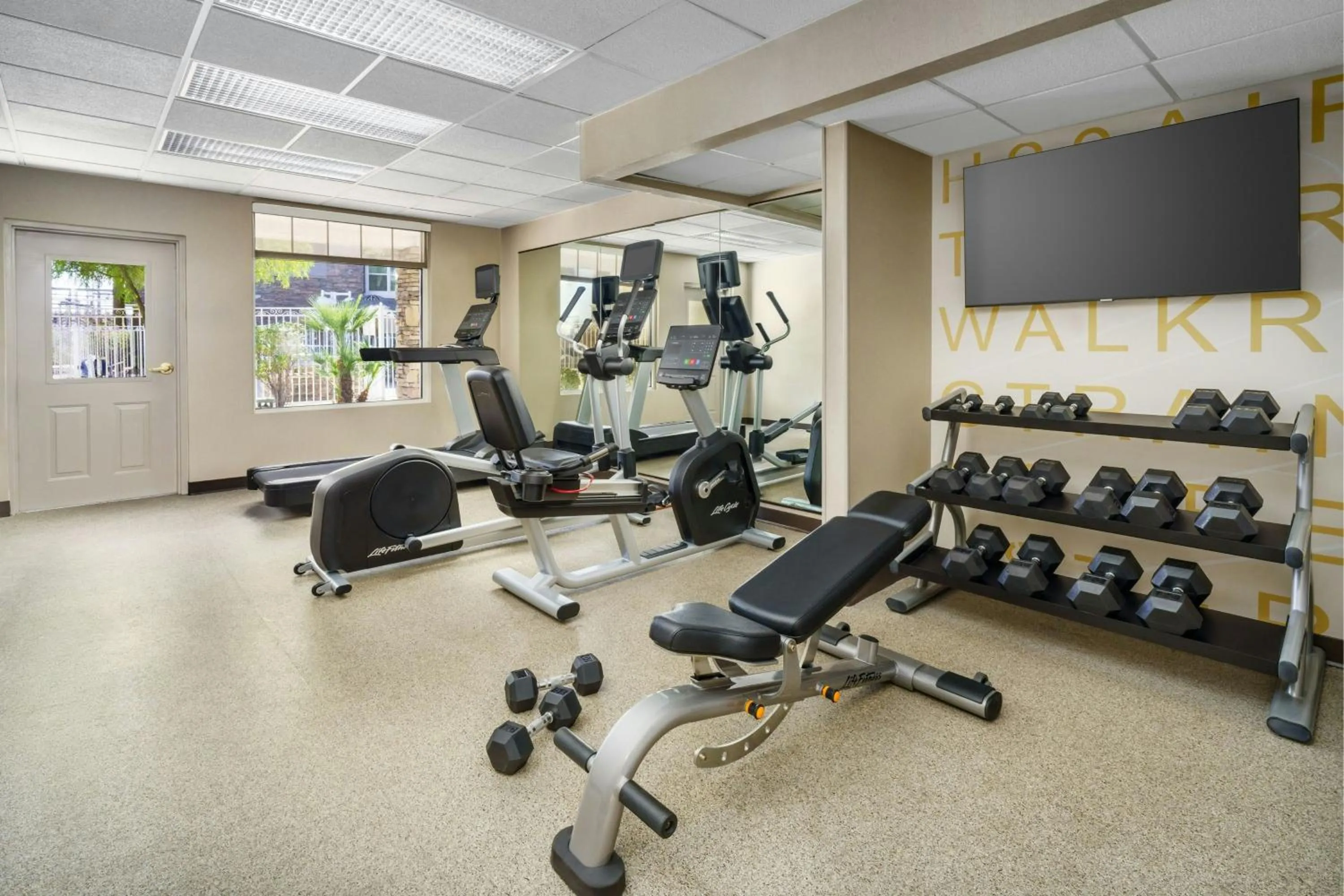 Fitness centre/facilities in Residence Inn By Marriott Las Vegas Stadium Area