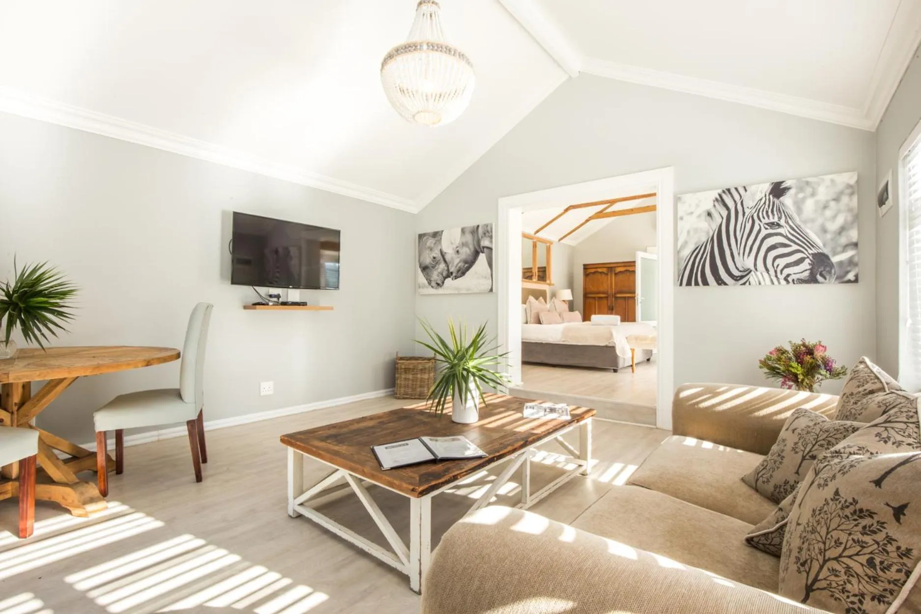 Living room in The Bentley Westville