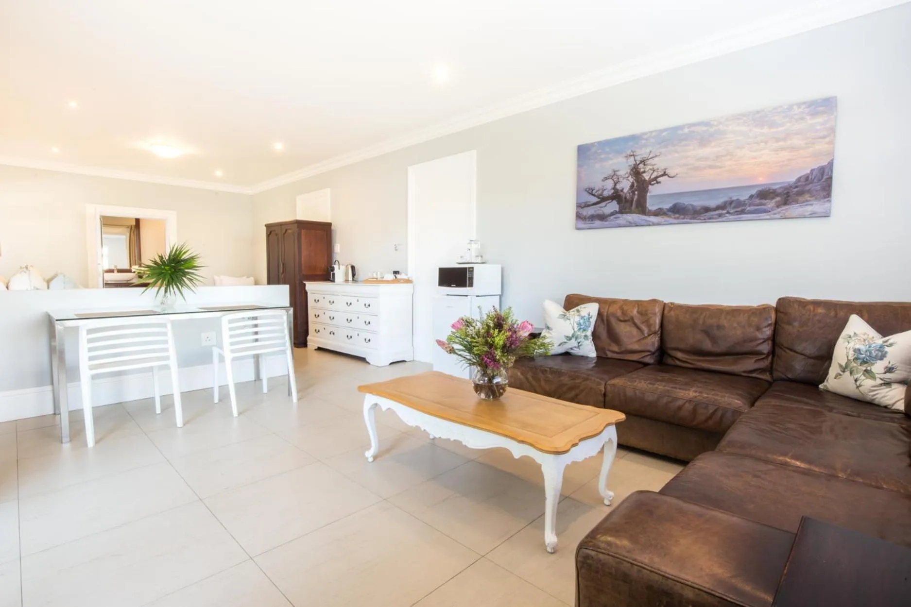 Seating area in The Bentley Westville