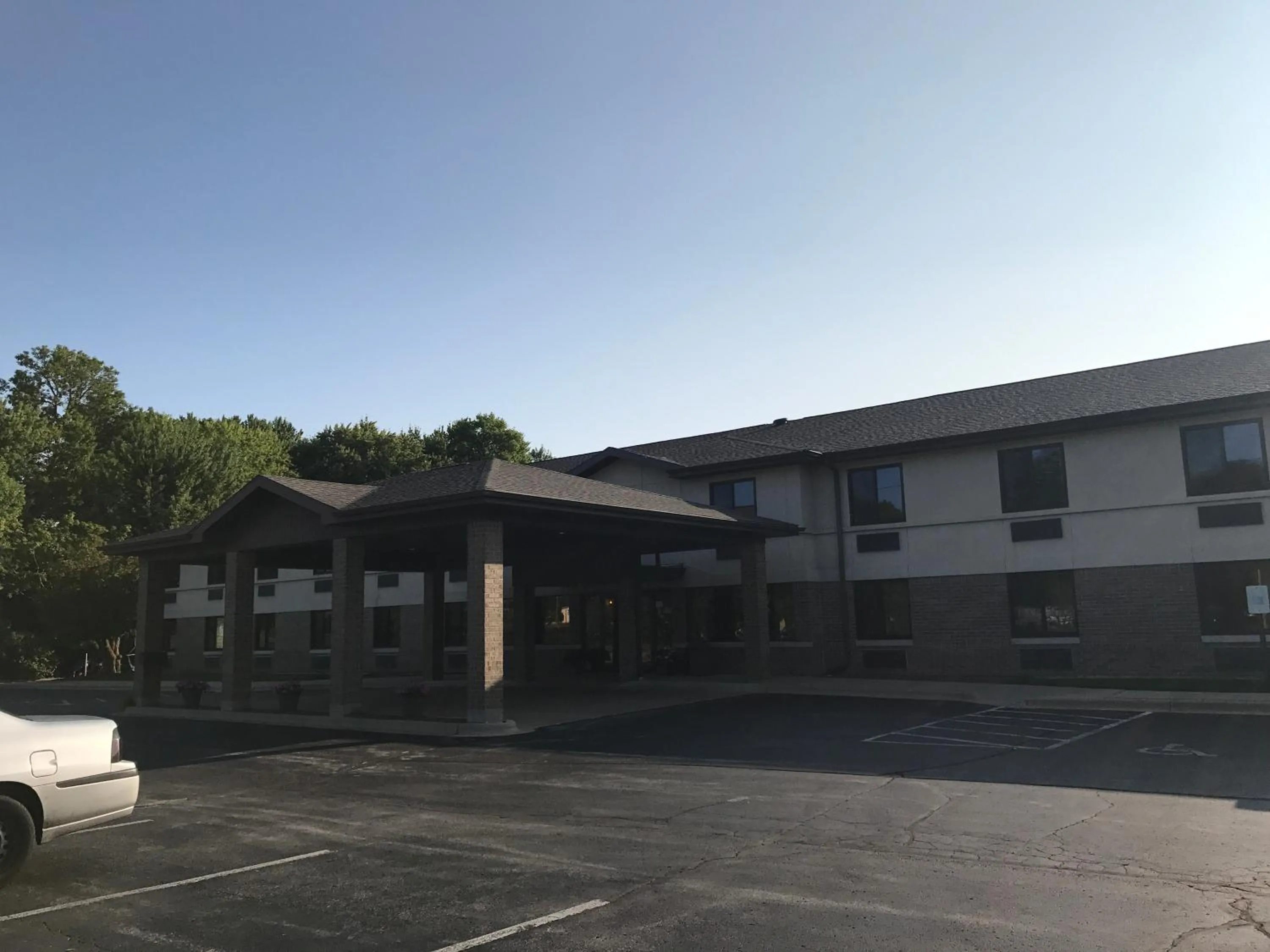 Property building in Econo Lodge Inn & Suites Oconto