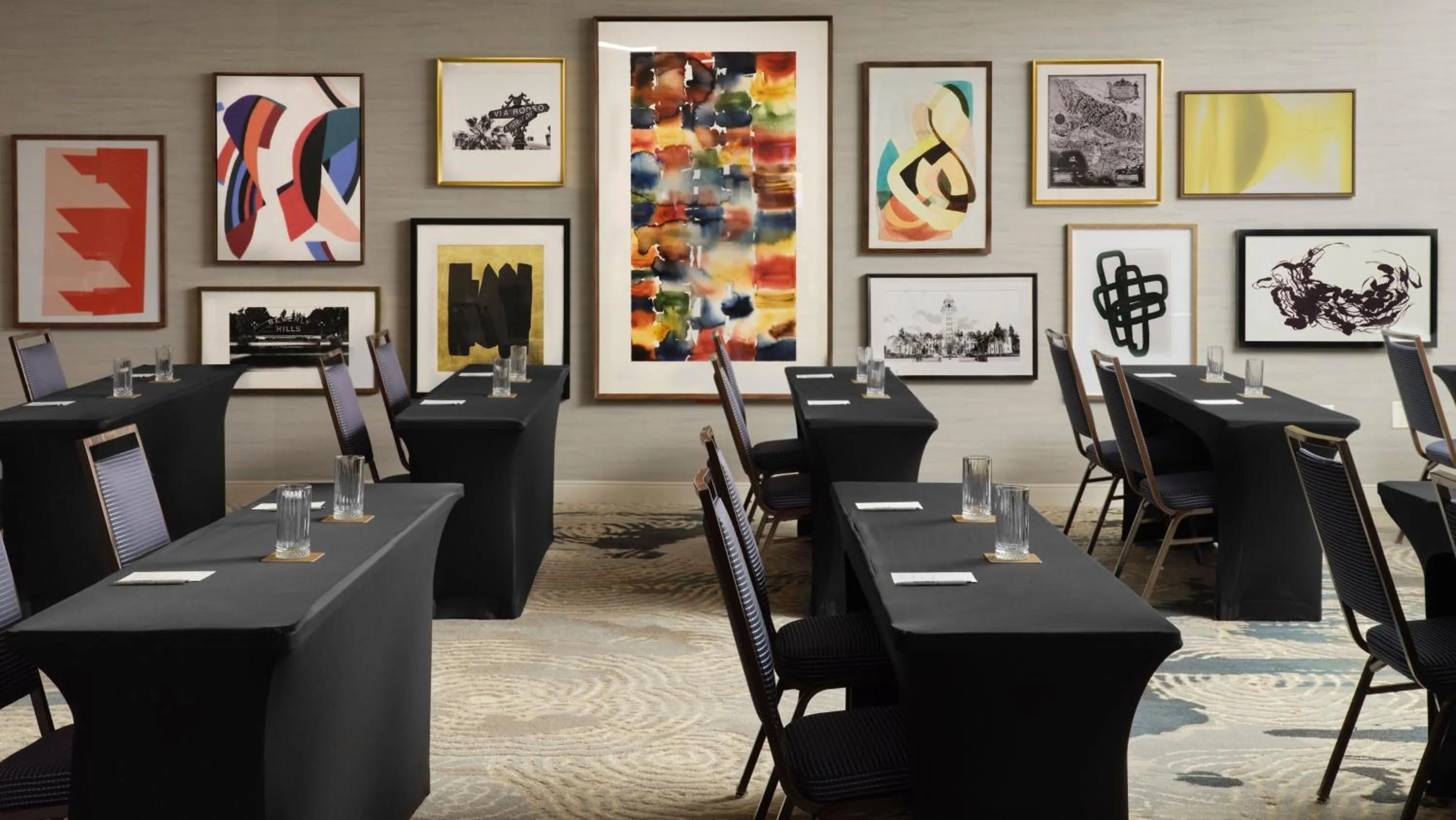 Meeting/conference room in Burton House, Beverly Hills, A Tribute Portfolio Hotel