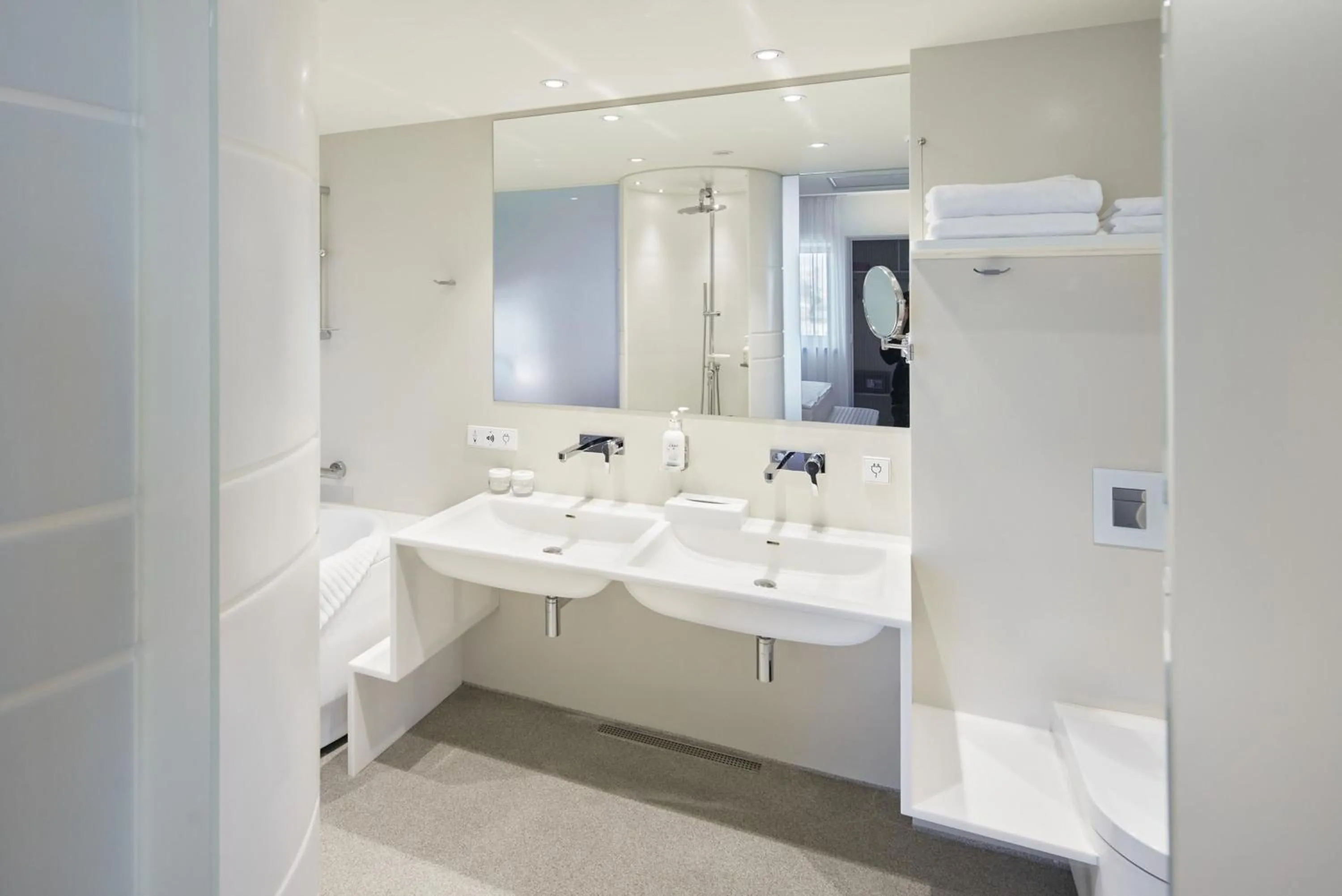 Bathroom in Holiday Inn Vilnius by IHG